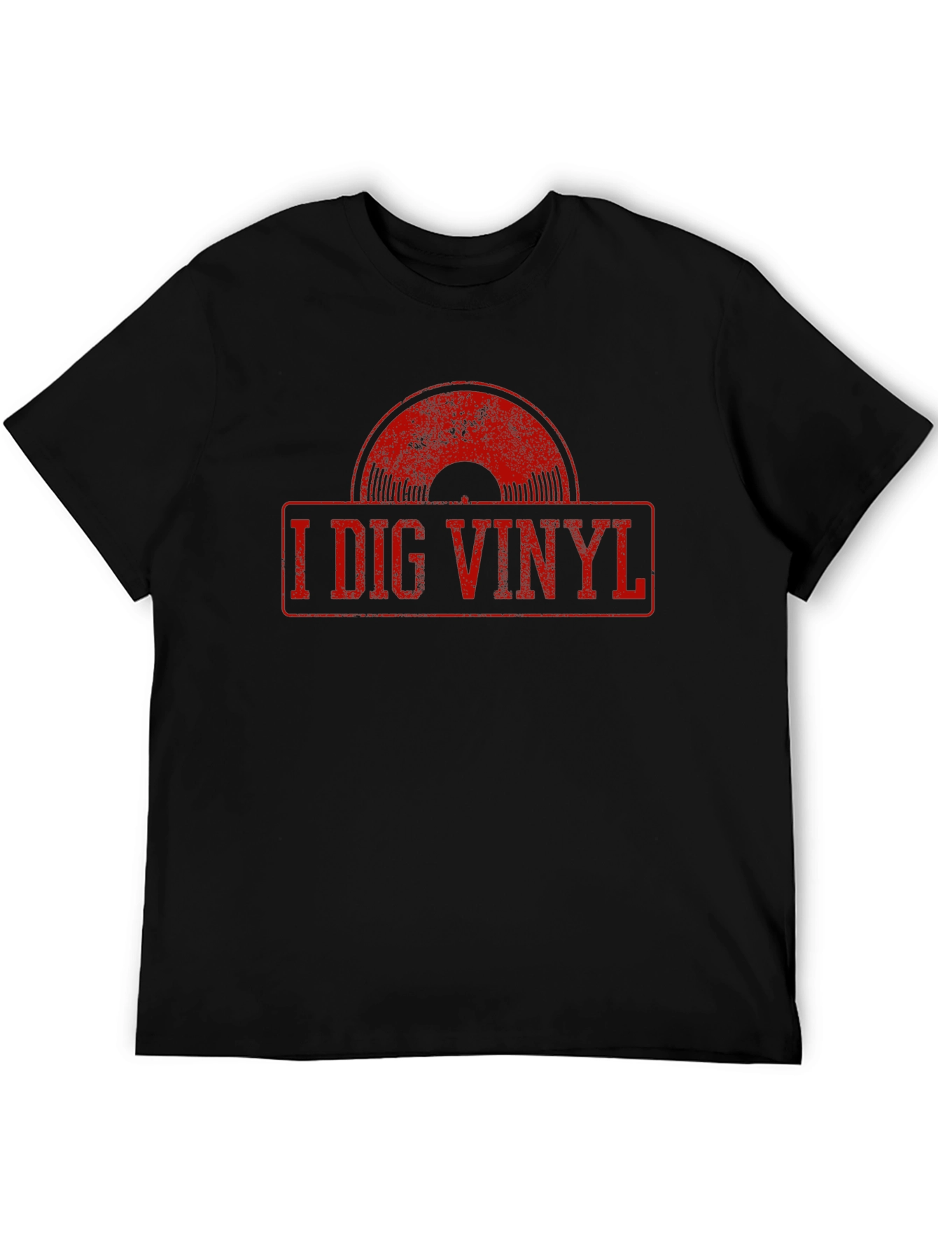 I Dig Vinyl Graphic T-Shirt