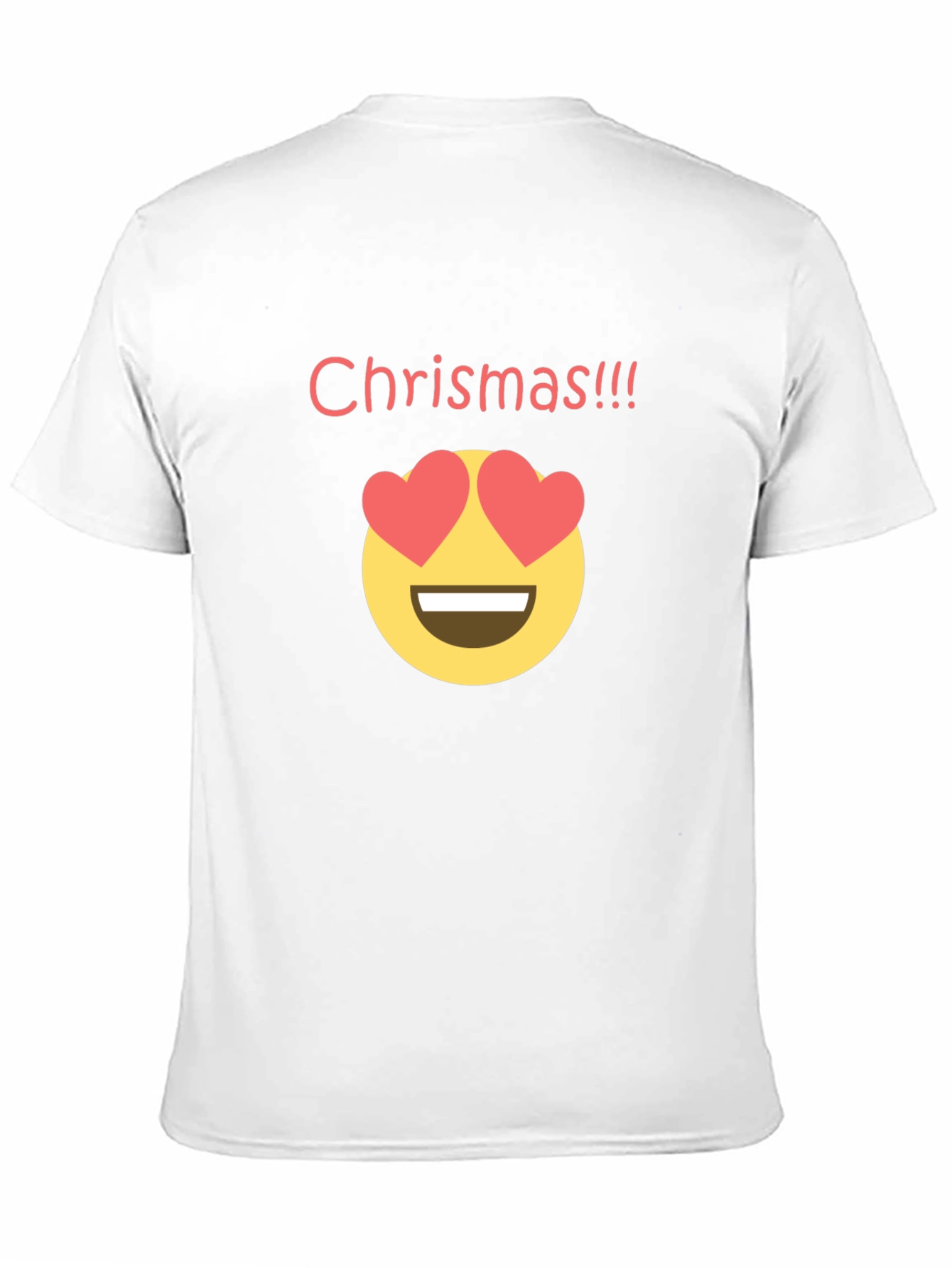 Funny Christmas Emoji T-Shirt - Novelty Holiday Tee
