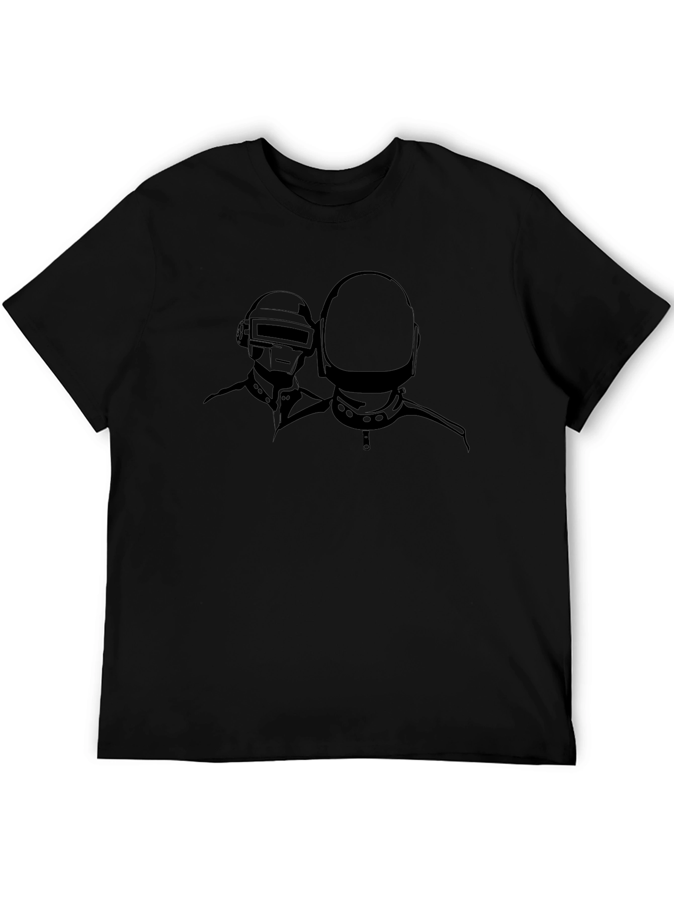 Daft Punk Graphic Tee - Black