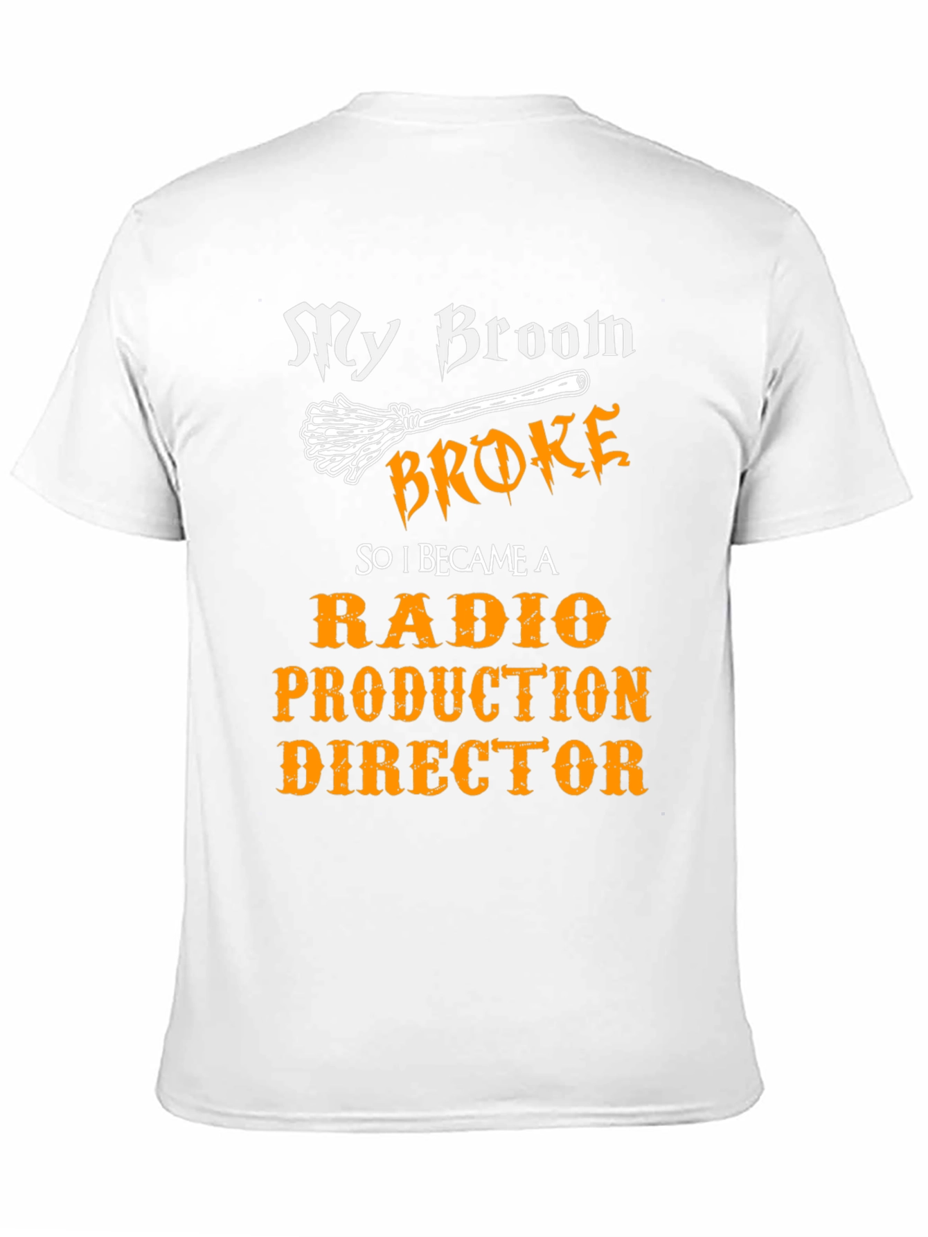 Radio Production Director Halloween T-Shirt