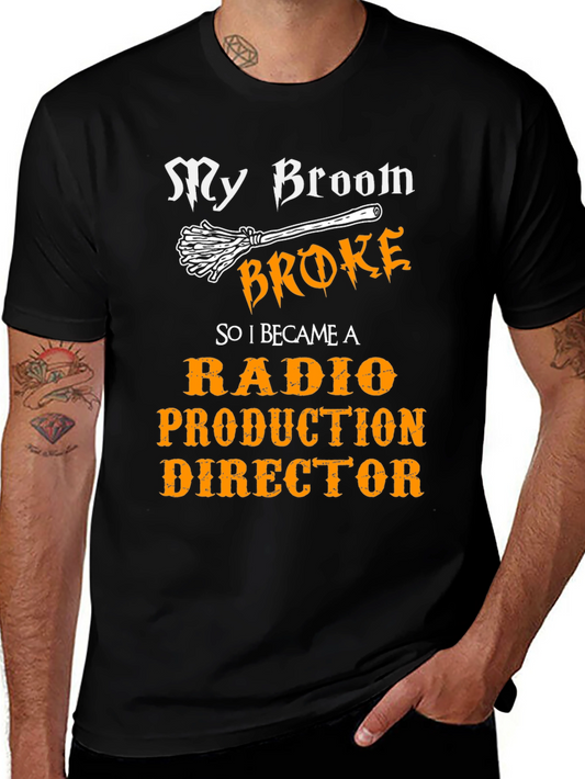 Radio Production Director Halloween T-Shirt