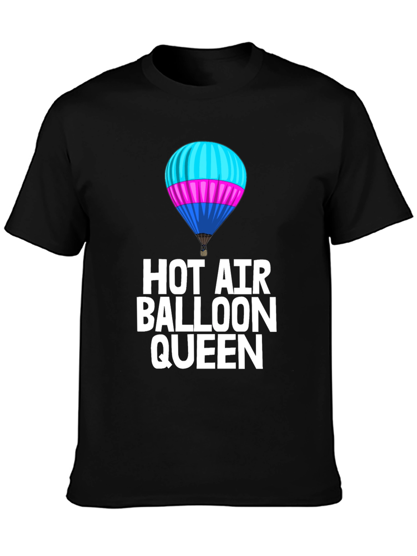 Hot Air Balloon Queen Graphic Tee