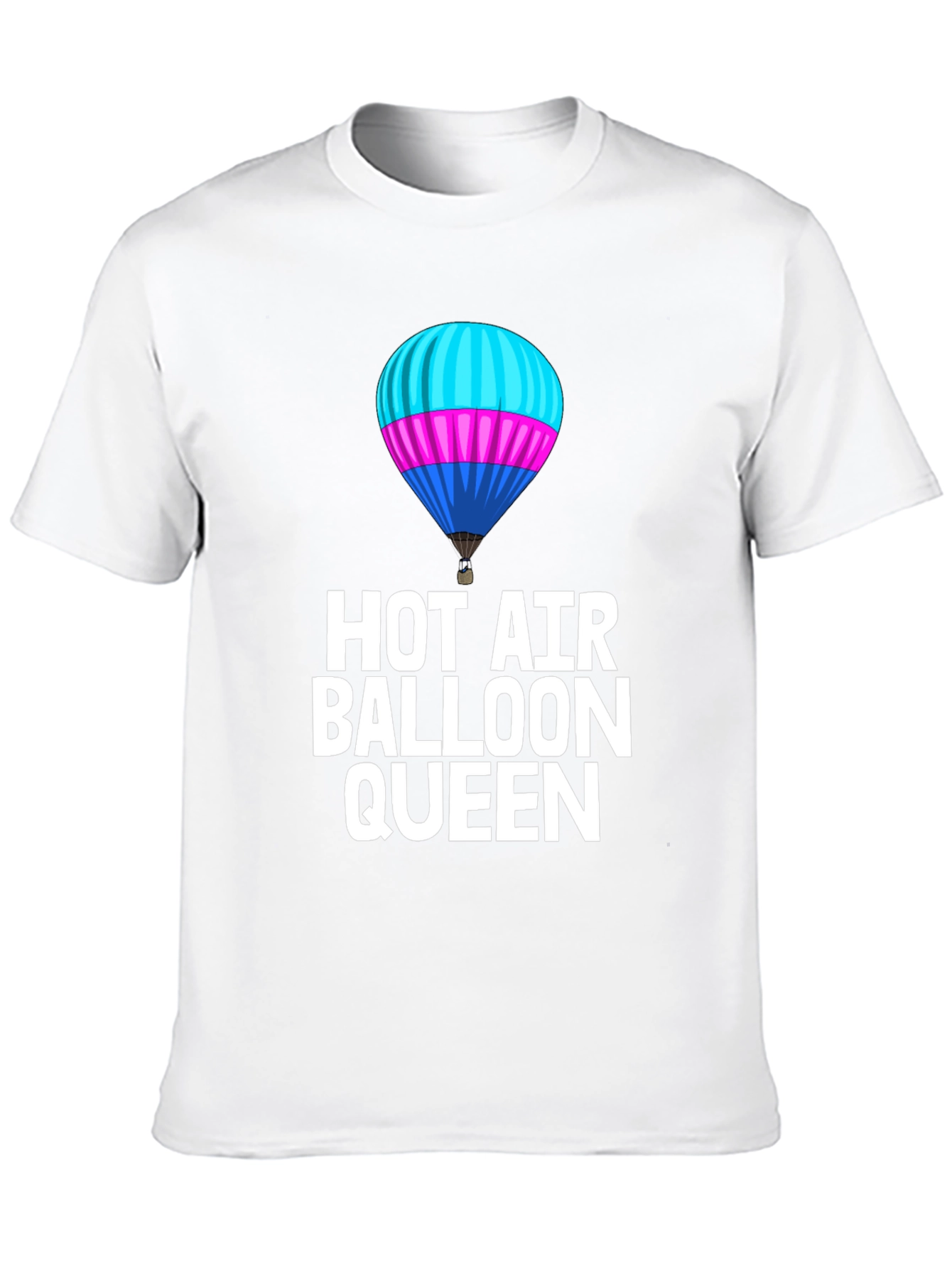 Hot Air Balloon Queen Graphic Tee