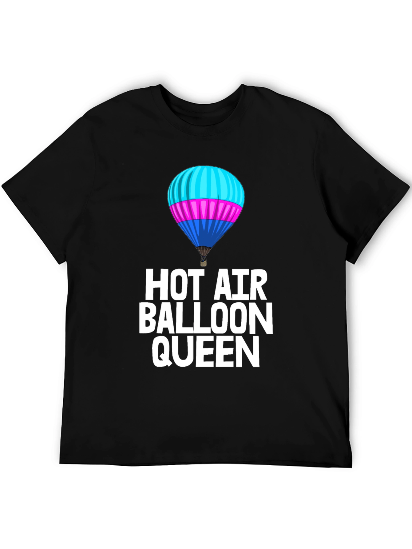 Hot Air Balloon Queen Graphic Tee