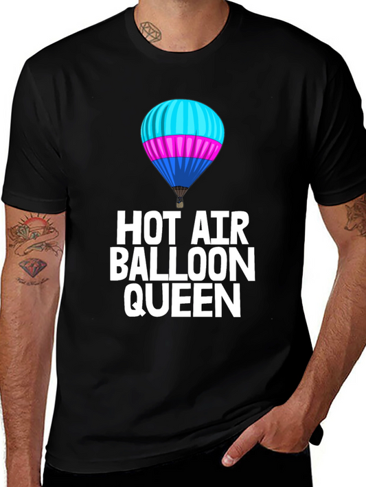 Hot Air Balloon Queen Graphic Tee