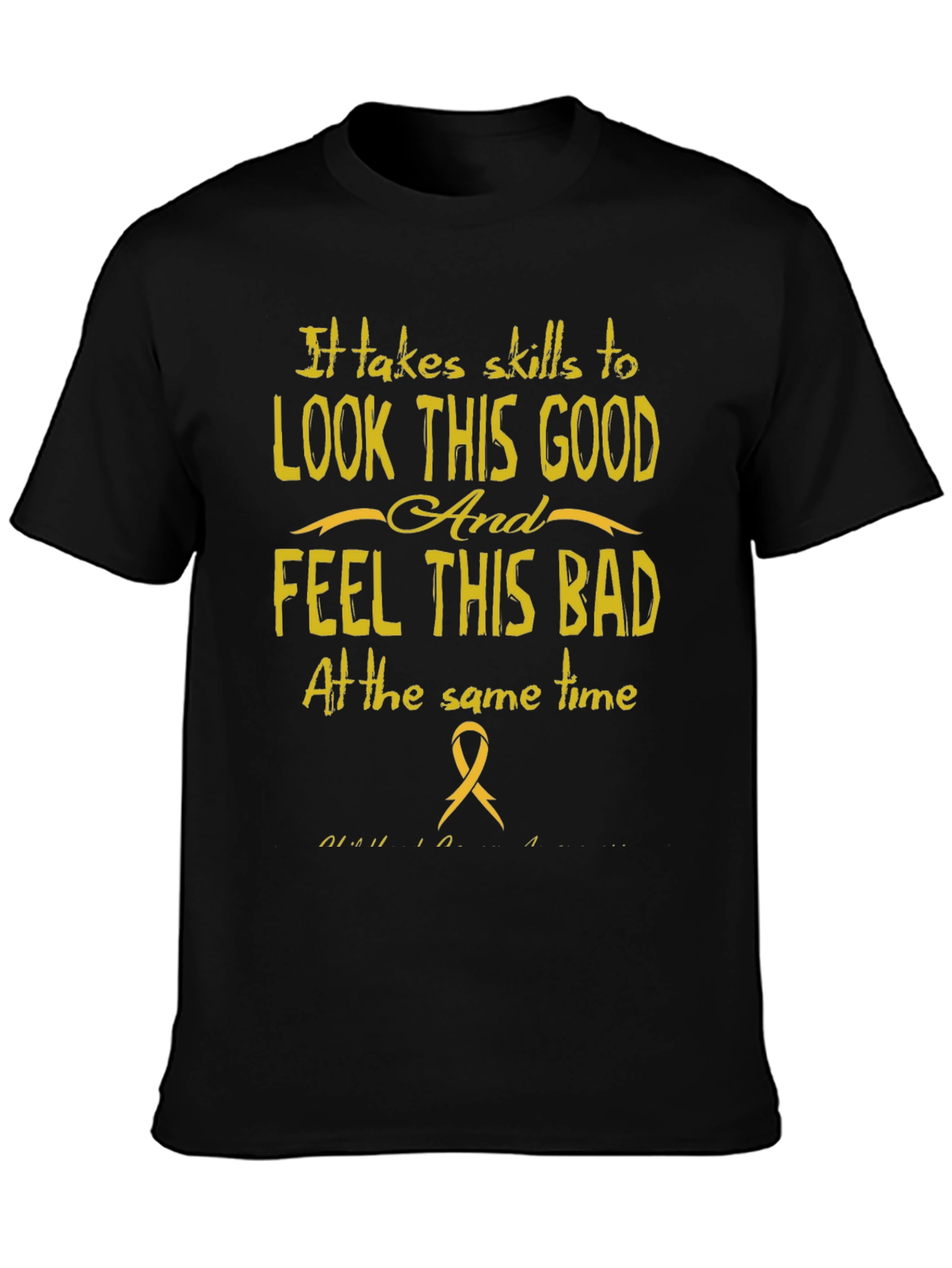 Skills to Look Good Graphic Tee