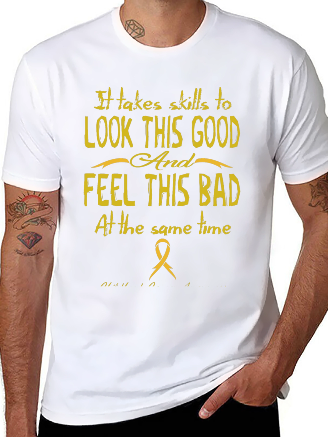 Skills to Look Good Graphic Tee