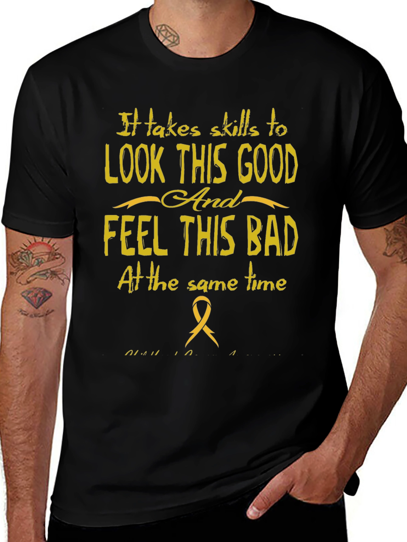 Skills to Look Good Graphic Tee