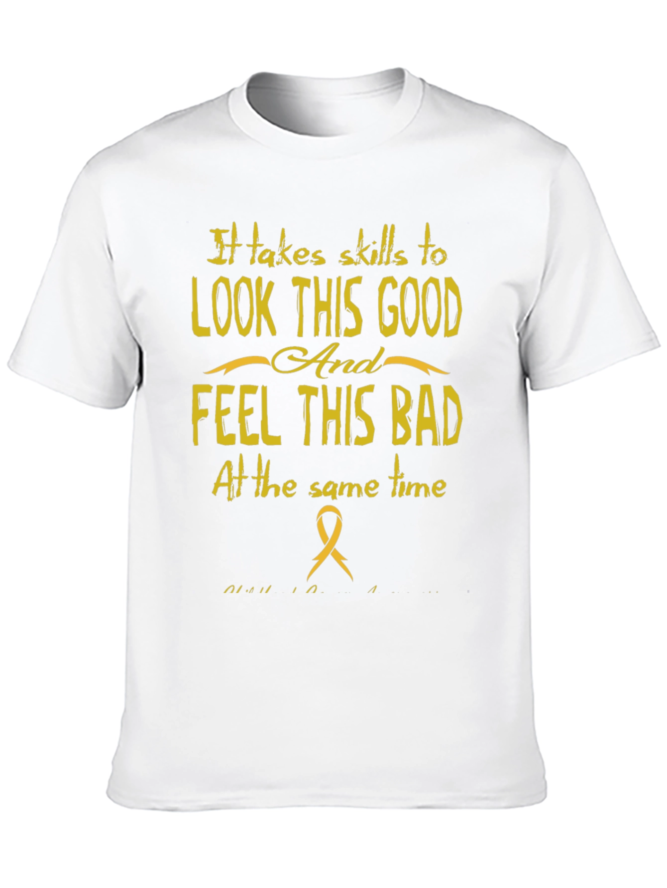 Skills to Look Good Graphic Tee