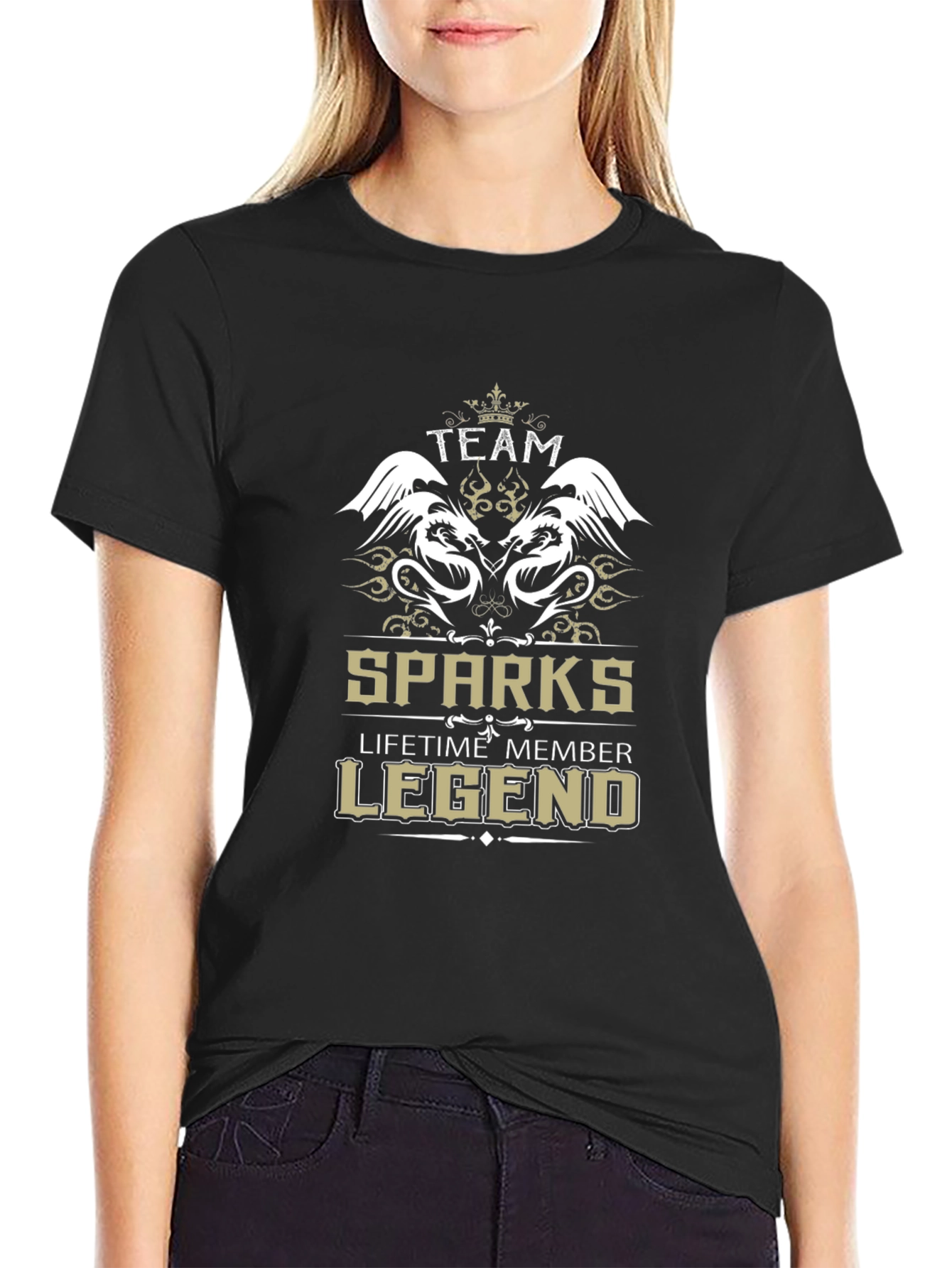 Team Sparks Legend T-Shirt - Black