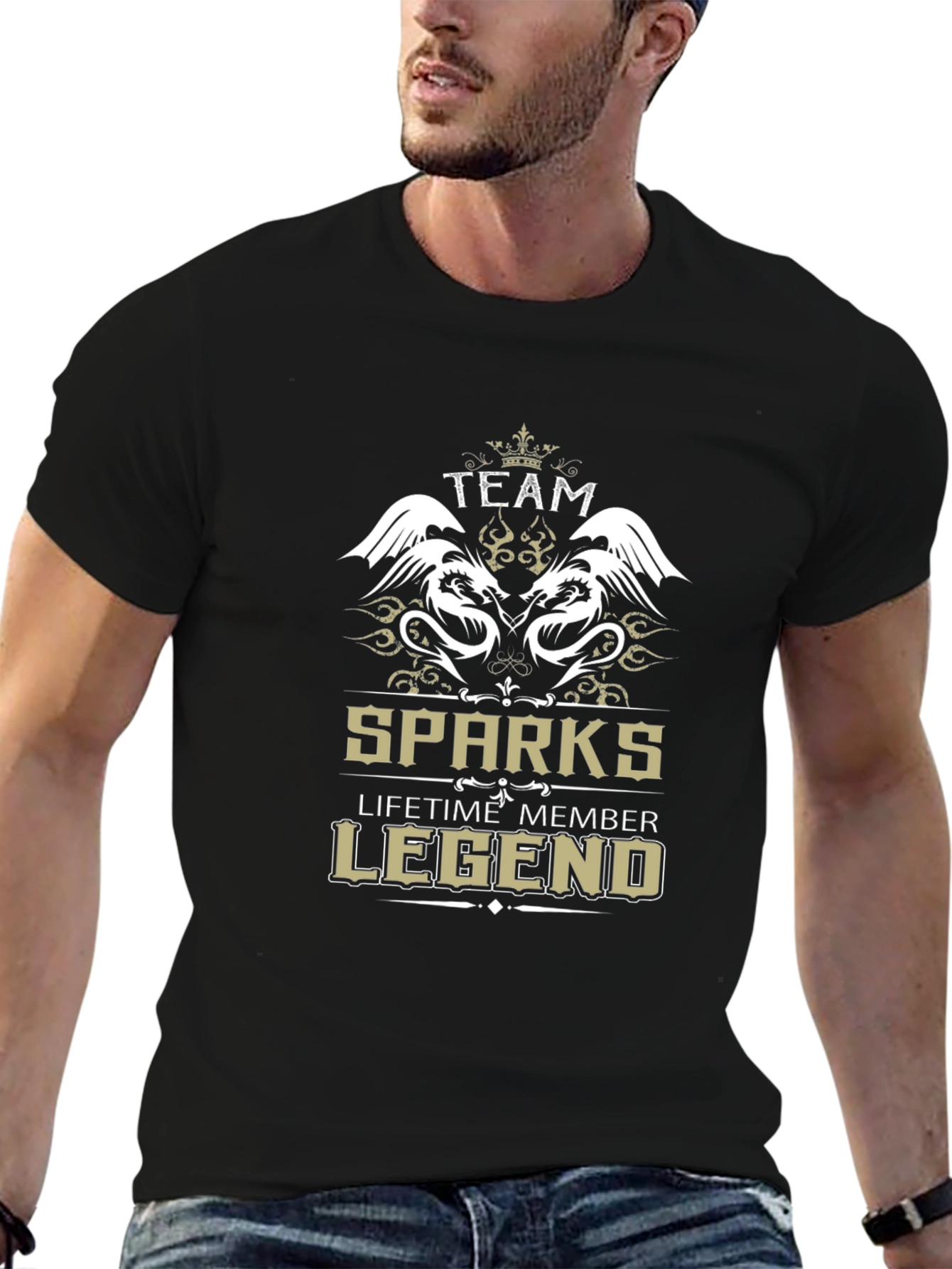 Team Sparks Legend T-Shirt - Black