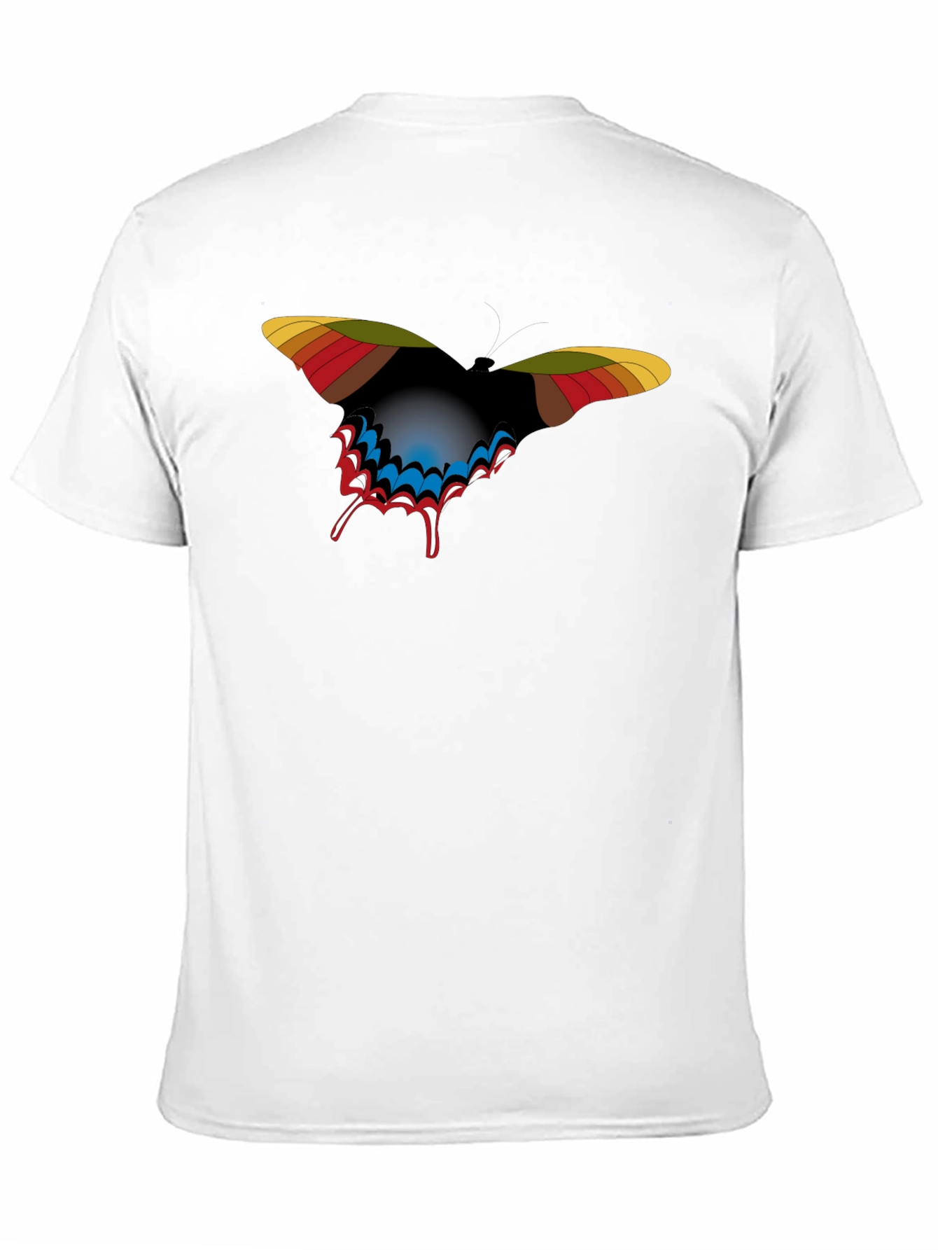 Butterfly Graphic Black T-Shirt