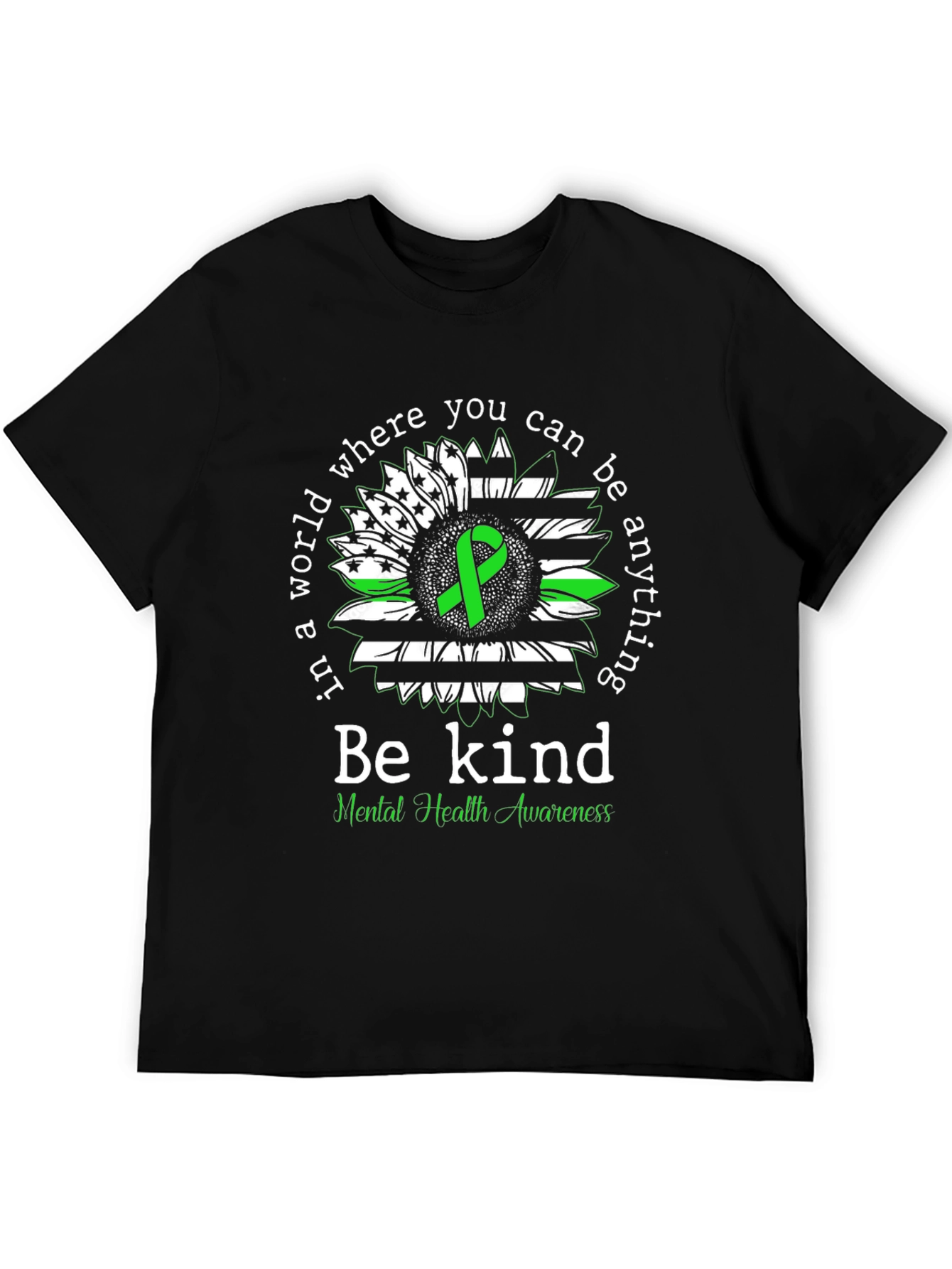 Mental Health Awareness T-Shirt - Be Kind