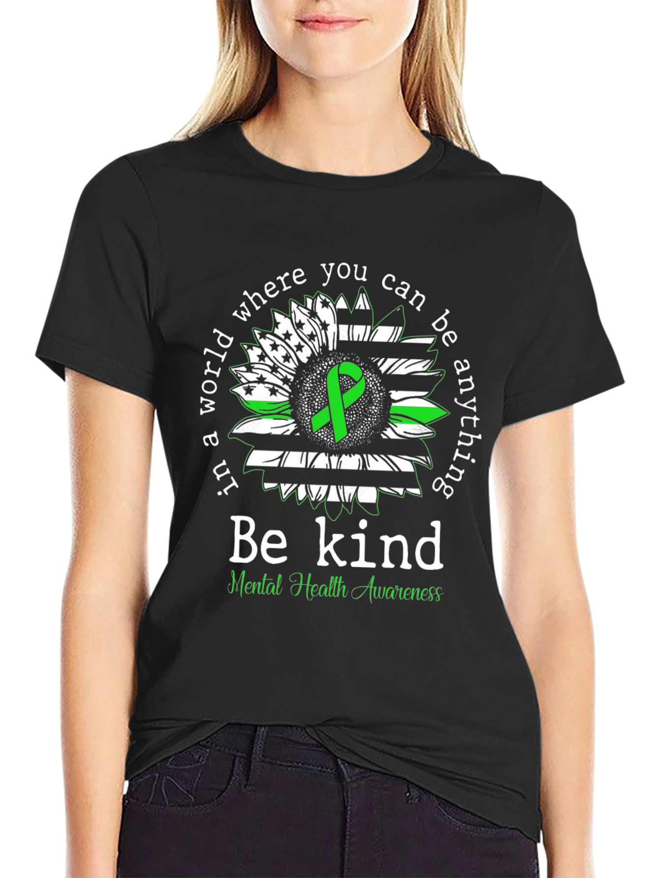 Mental Health Awareness T-Shirt - Be Kind
