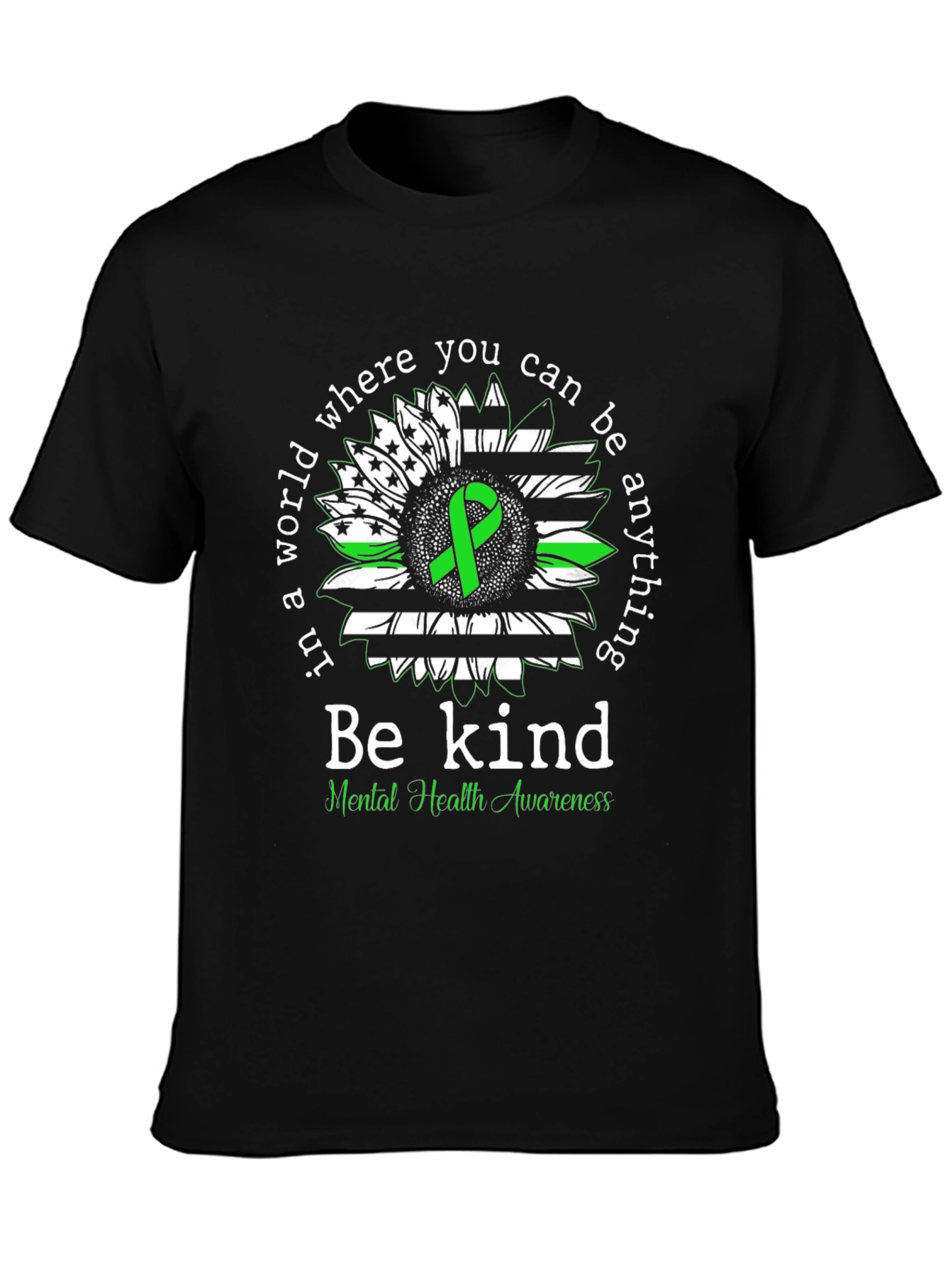 Mental Health Awareness T-Shirt - Be Kind