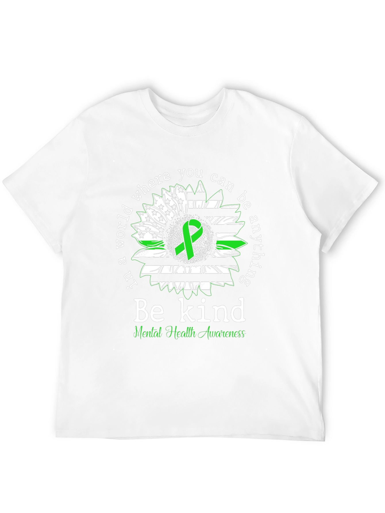 Mental Health Awareness T-Shirt - Be Kind