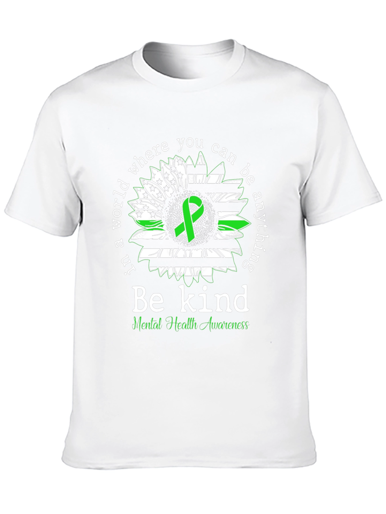 Mental Health Awareness T-Shirt - Be Kind