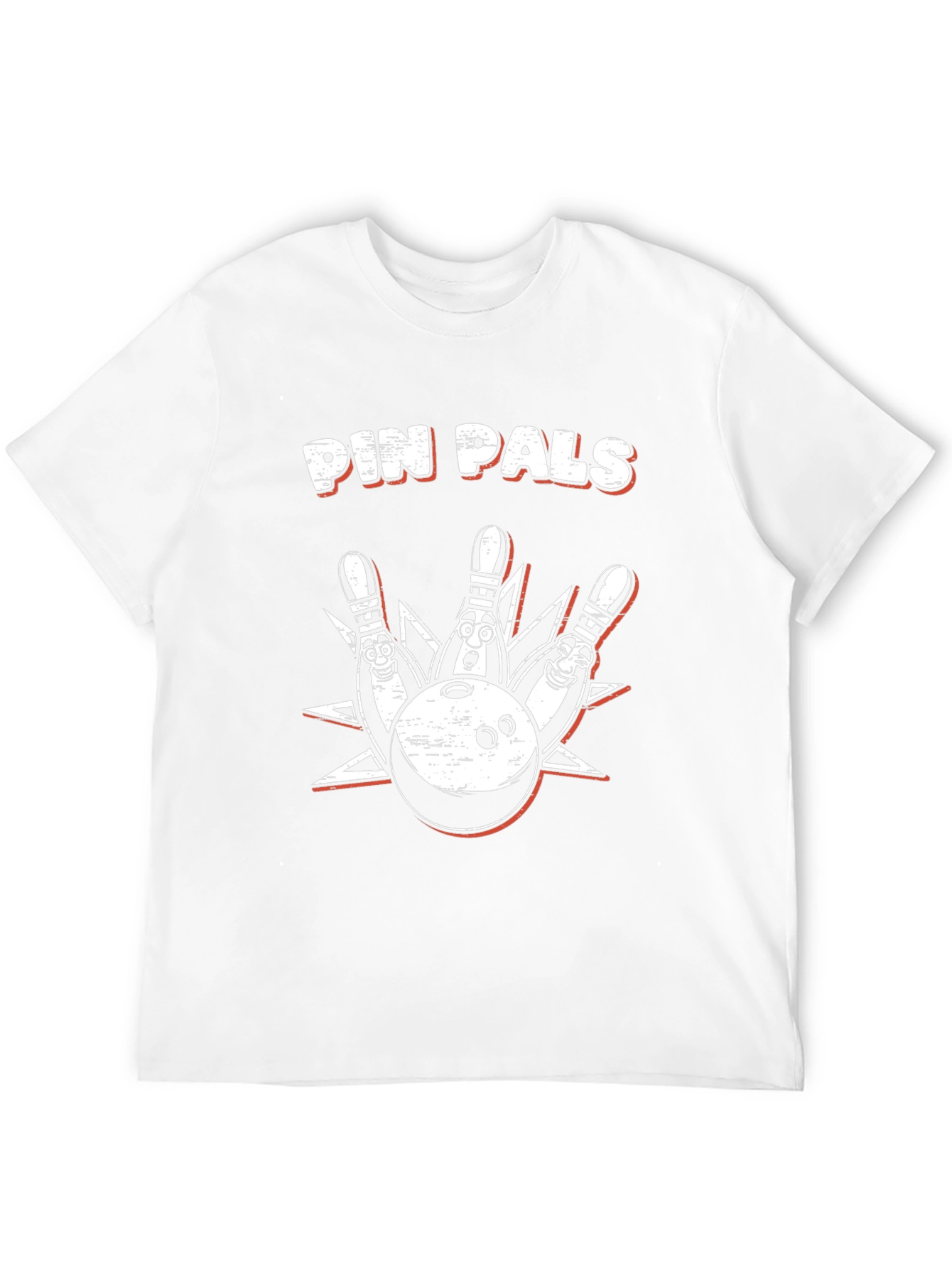 Pin Pals Bowling T-Shirt - Cartoon Strike
