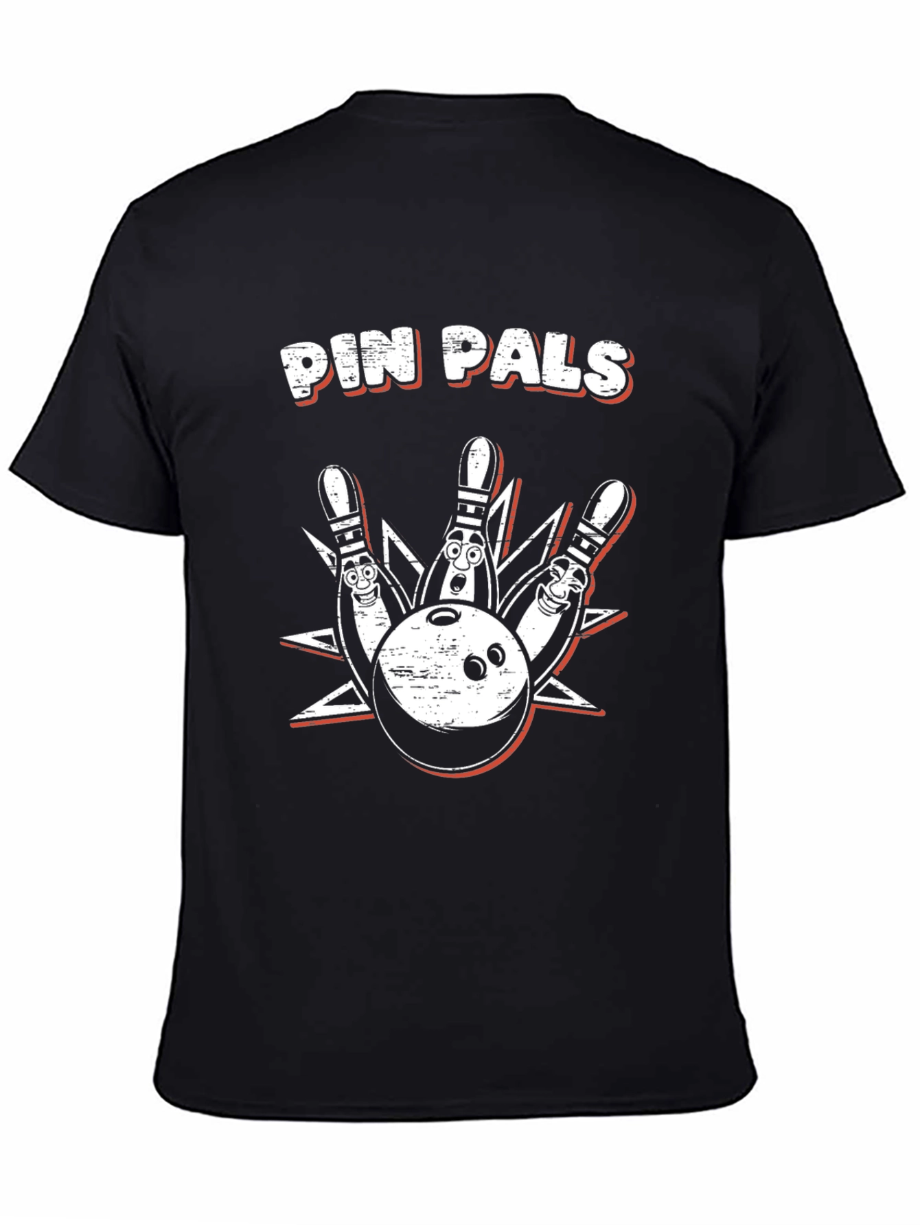 Pin Pals Bowling T-Shirt - Cartoon Strike
