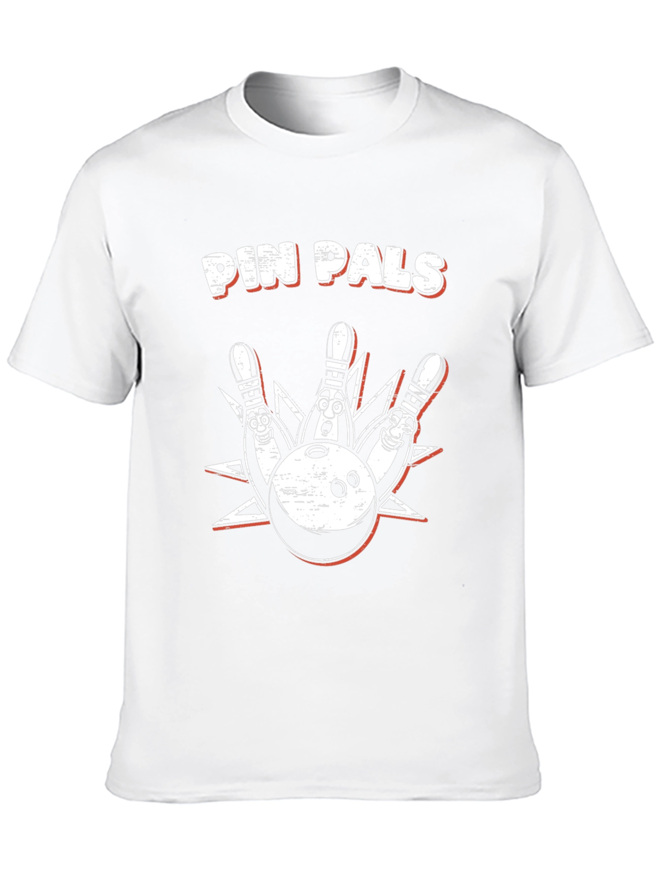 Pin Pals Bowling T-Shirt - Cartoon Strike