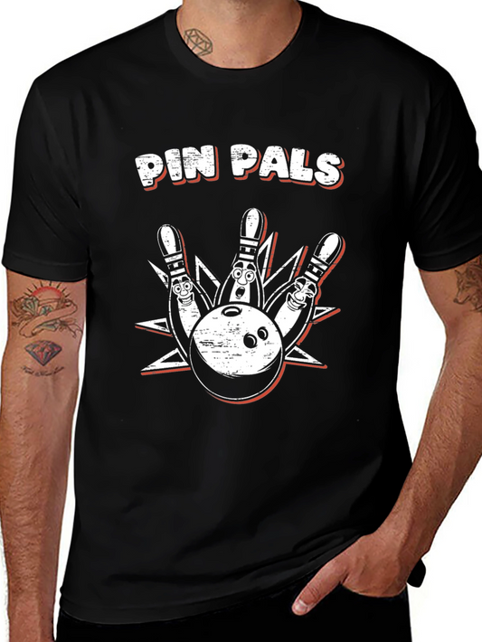 Pin Pals Bowling T-Shirt - Cartoon Strike