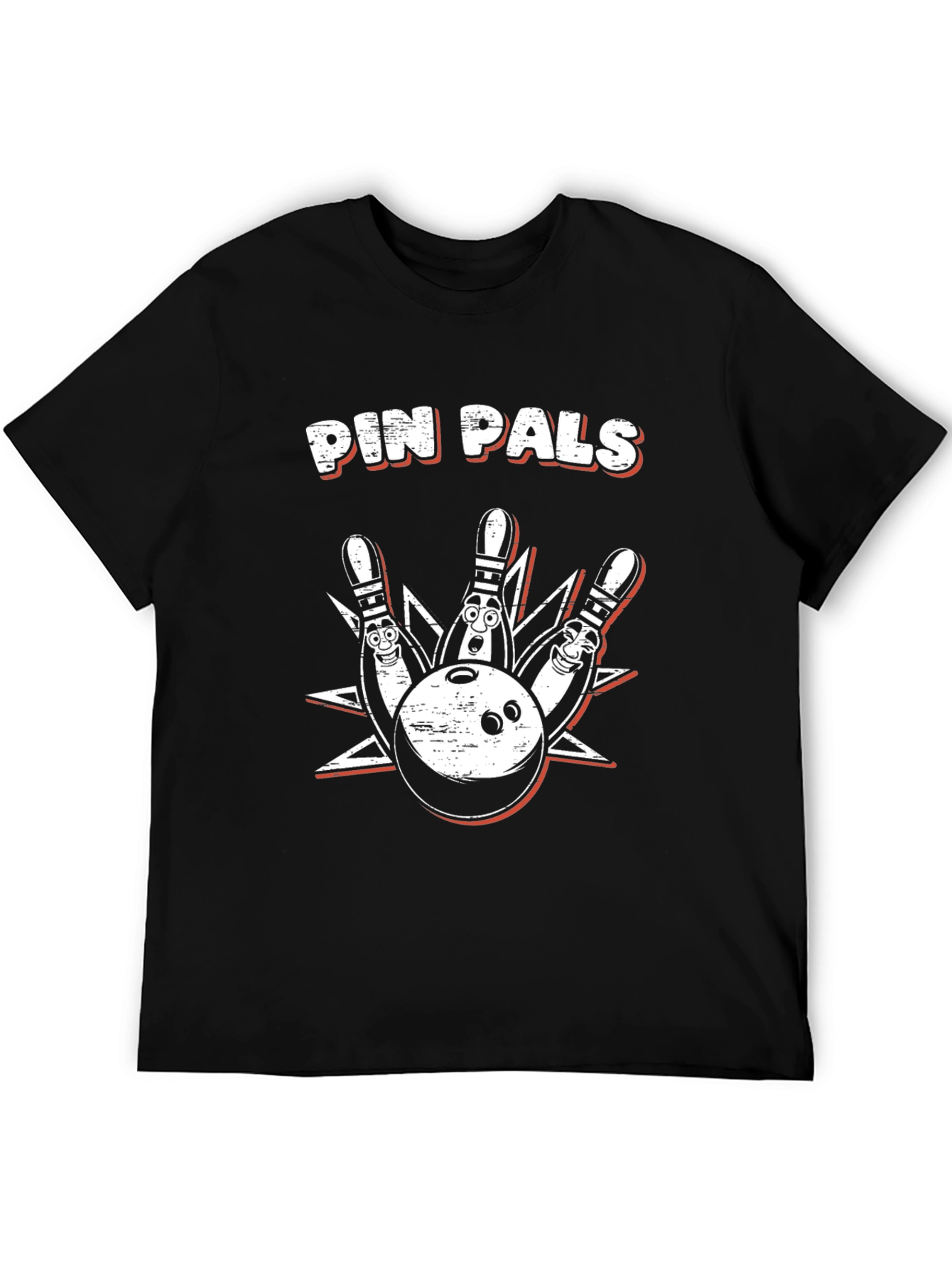Pin Pals Bowling T-Shirt - Cartoon Strike