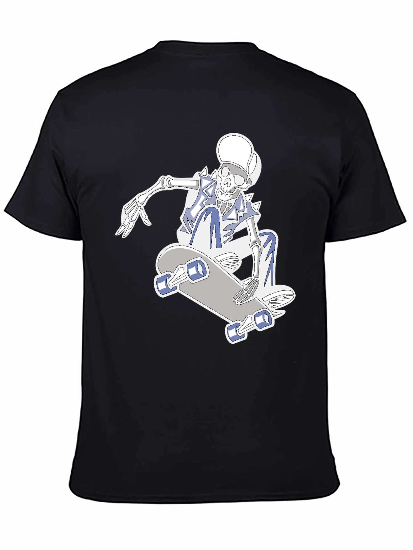 Skateboarding Skeleton Graphic Tee