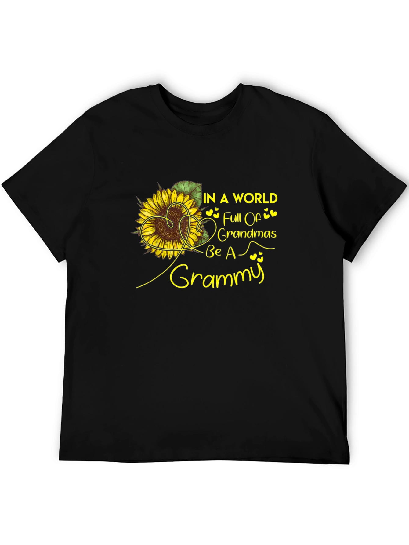 Be A Grammy Sunflower Graphic T-Shirt
