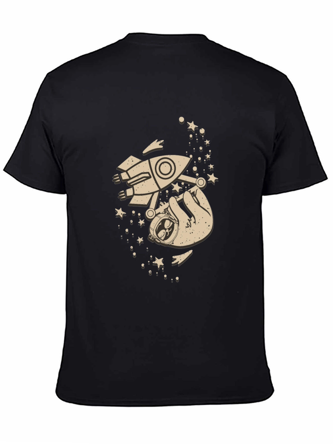 Sloth Astronaut T-Shirt - Space Rocket Tee