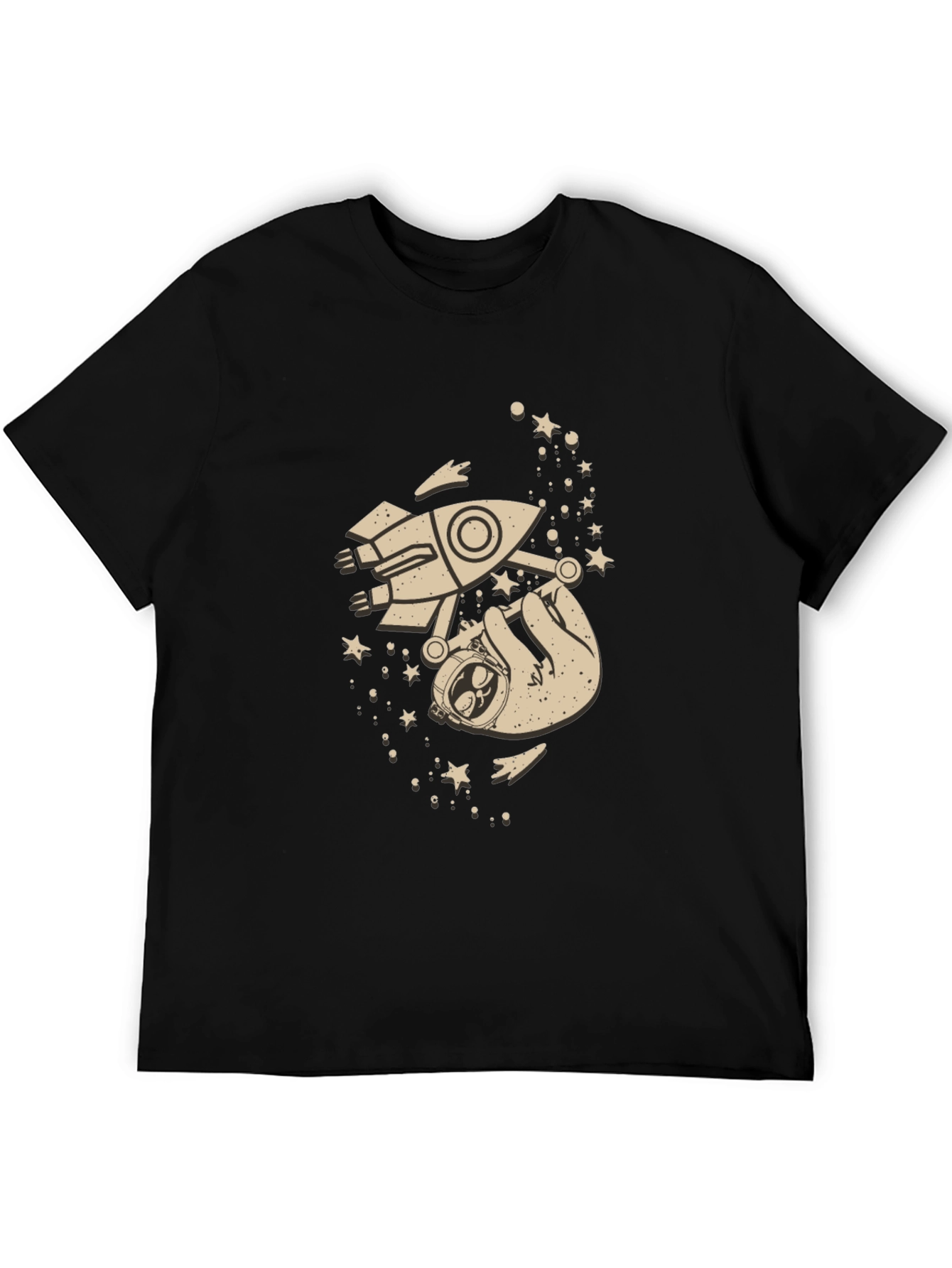 Sloth Astronaut T-Shirt - Space Rocket Tee