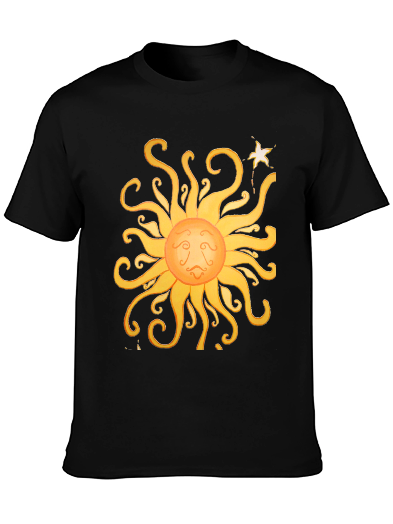 Mystical Sun Graphic Tee - Short Sleeve