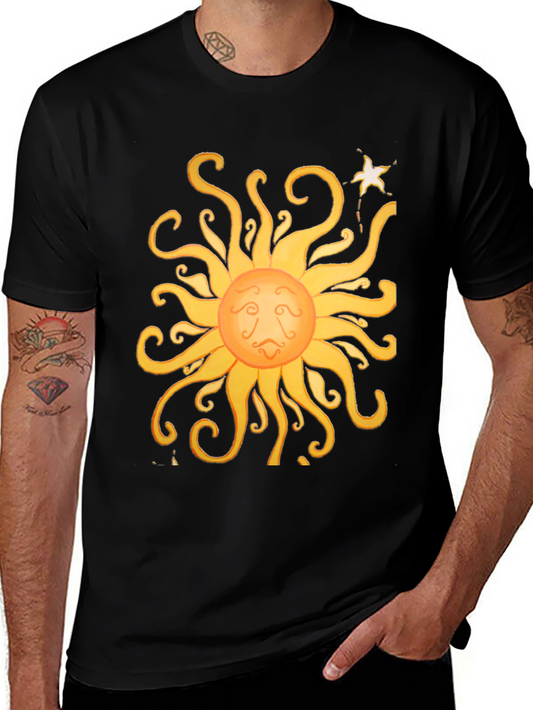 Mystical Sun Graphic Tee - Short Sleeve