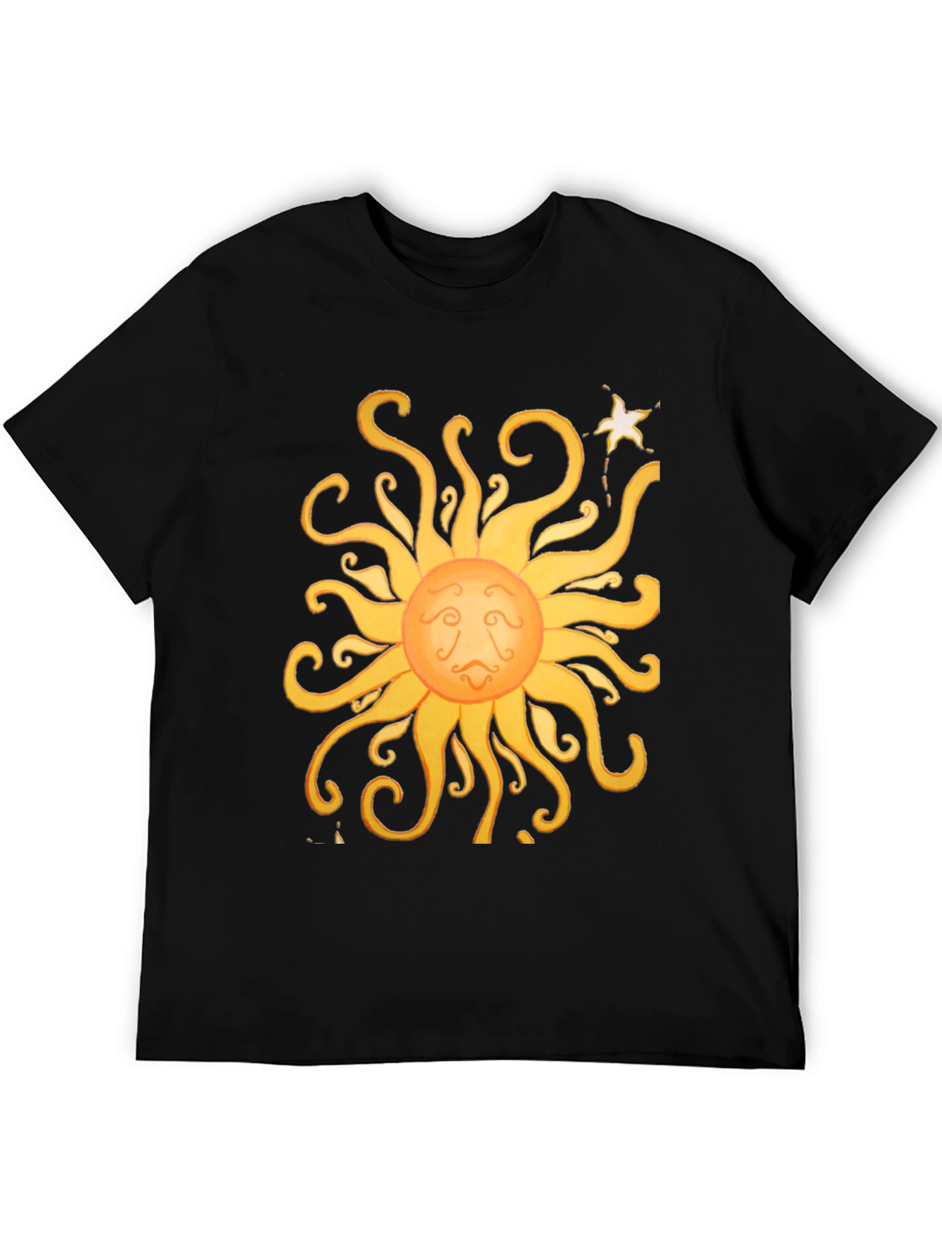 Mystical Sun Graphic Tee - Short Sleeve