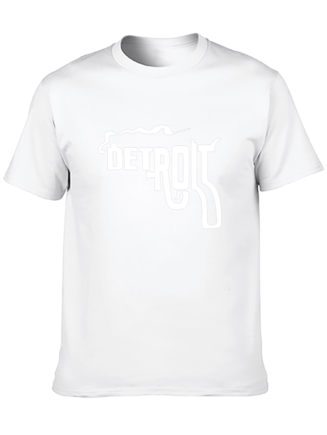 Detroit Graphic T-Shirt - Stylish City Pride Tee