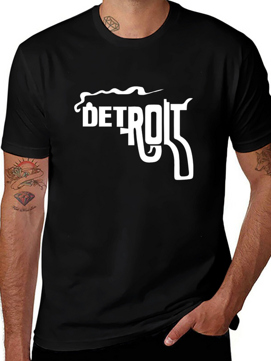 Detroit Graphic T-Shirt - Stylish City Pride Tee