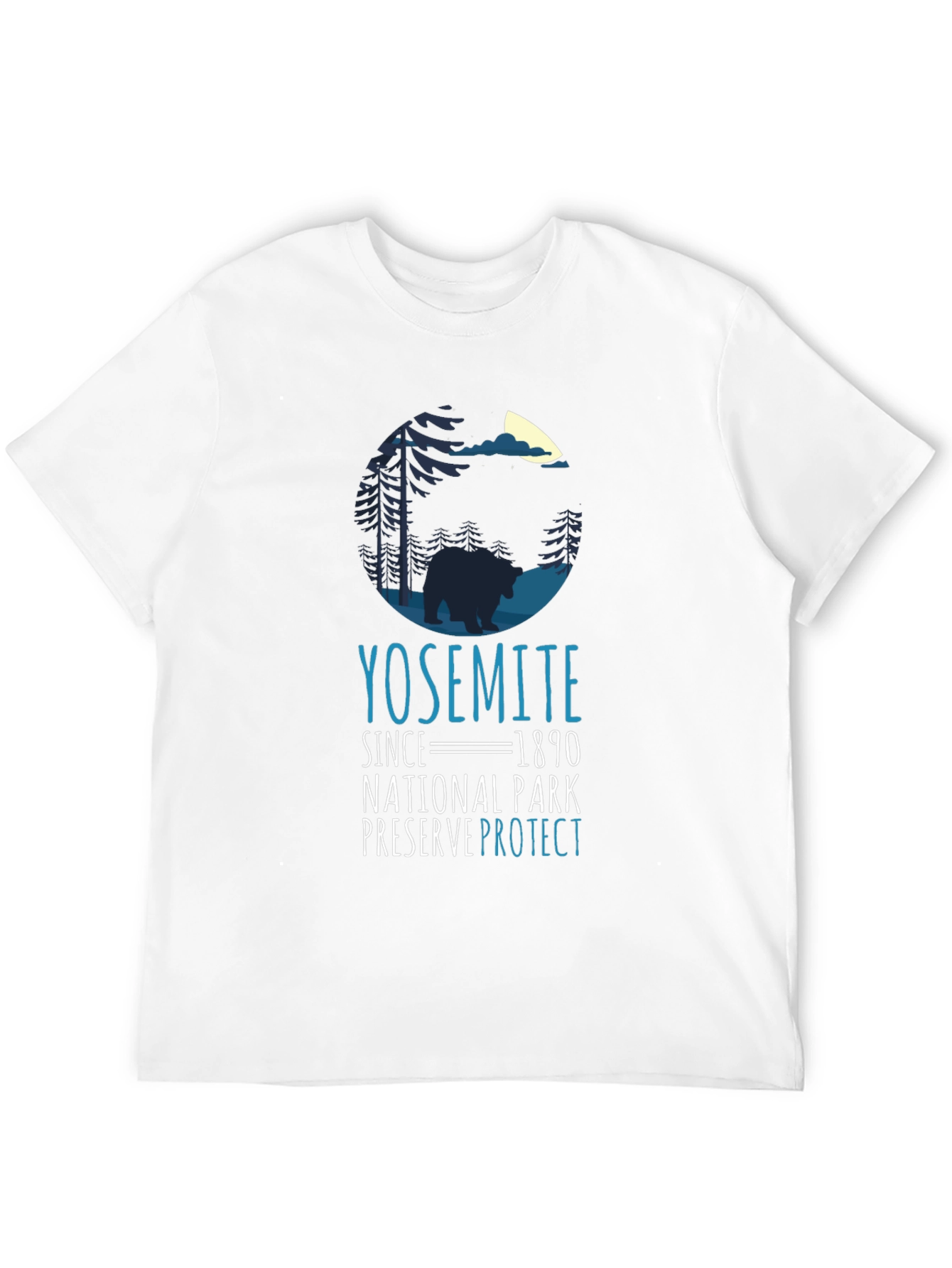 Yosemite National Park Bear Graphic T-Shirt