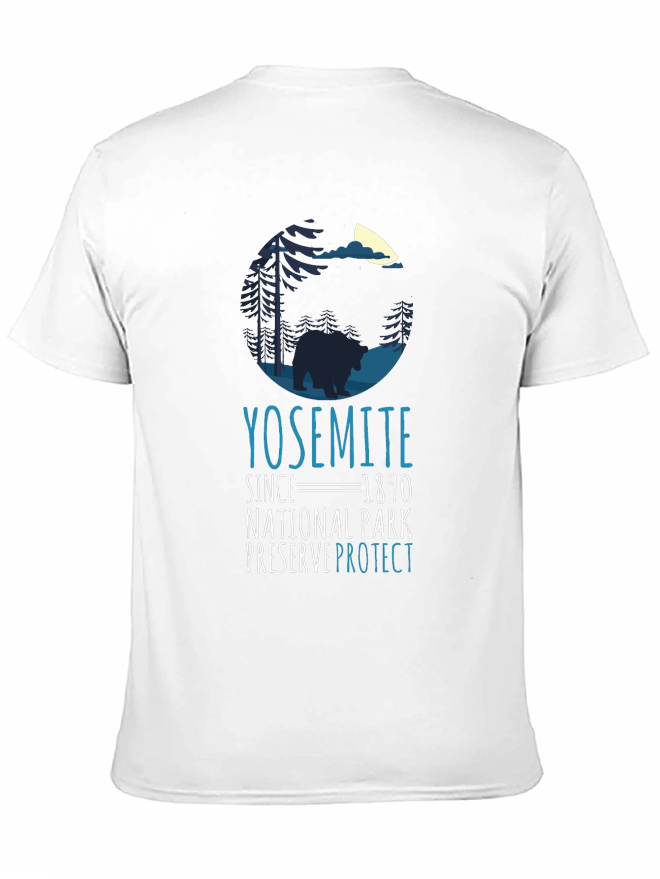 Yosemite National Park Bear Graphic T-Shirt