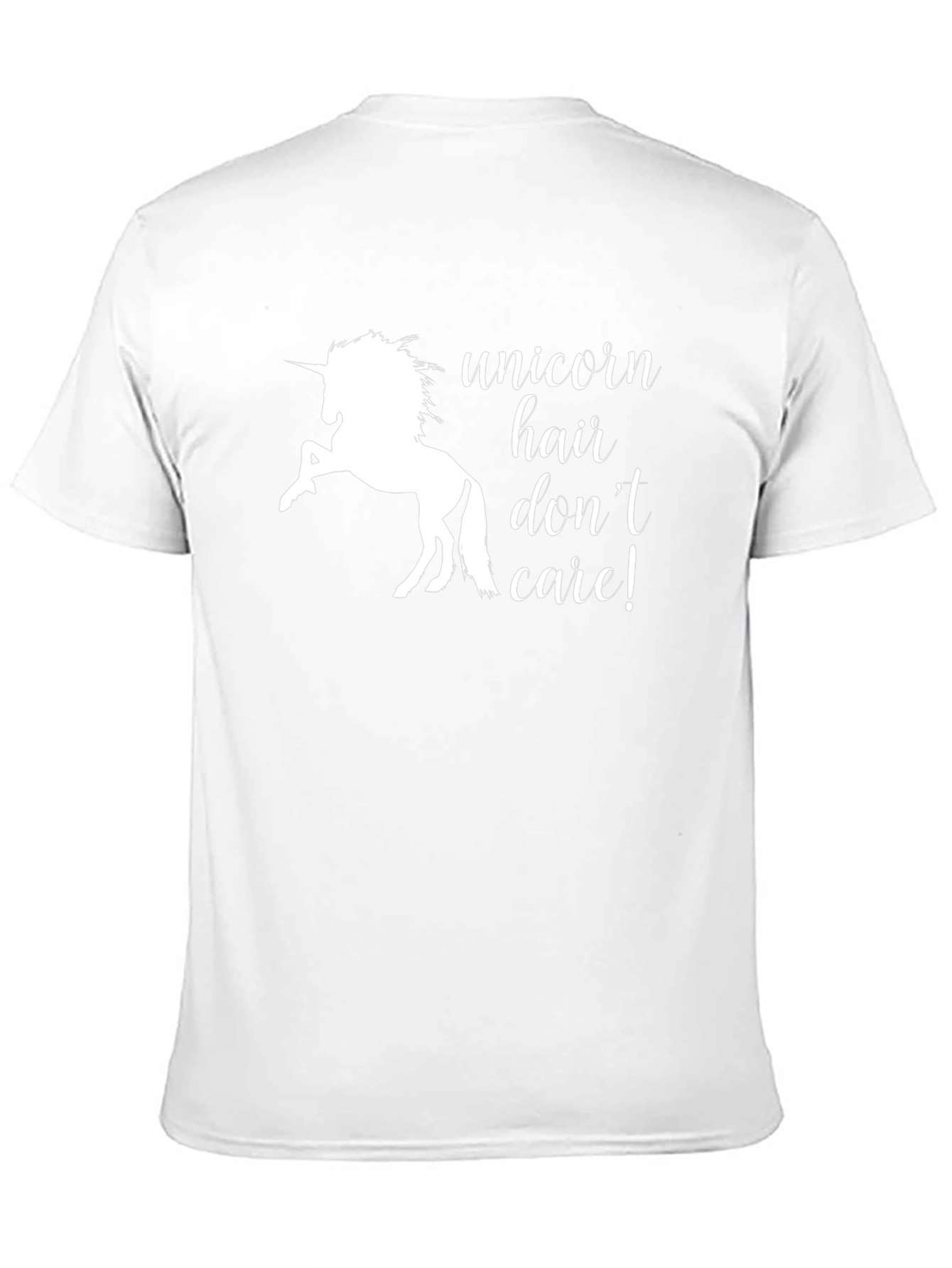 Unicorn Hair Dont Care! Graphic Tee