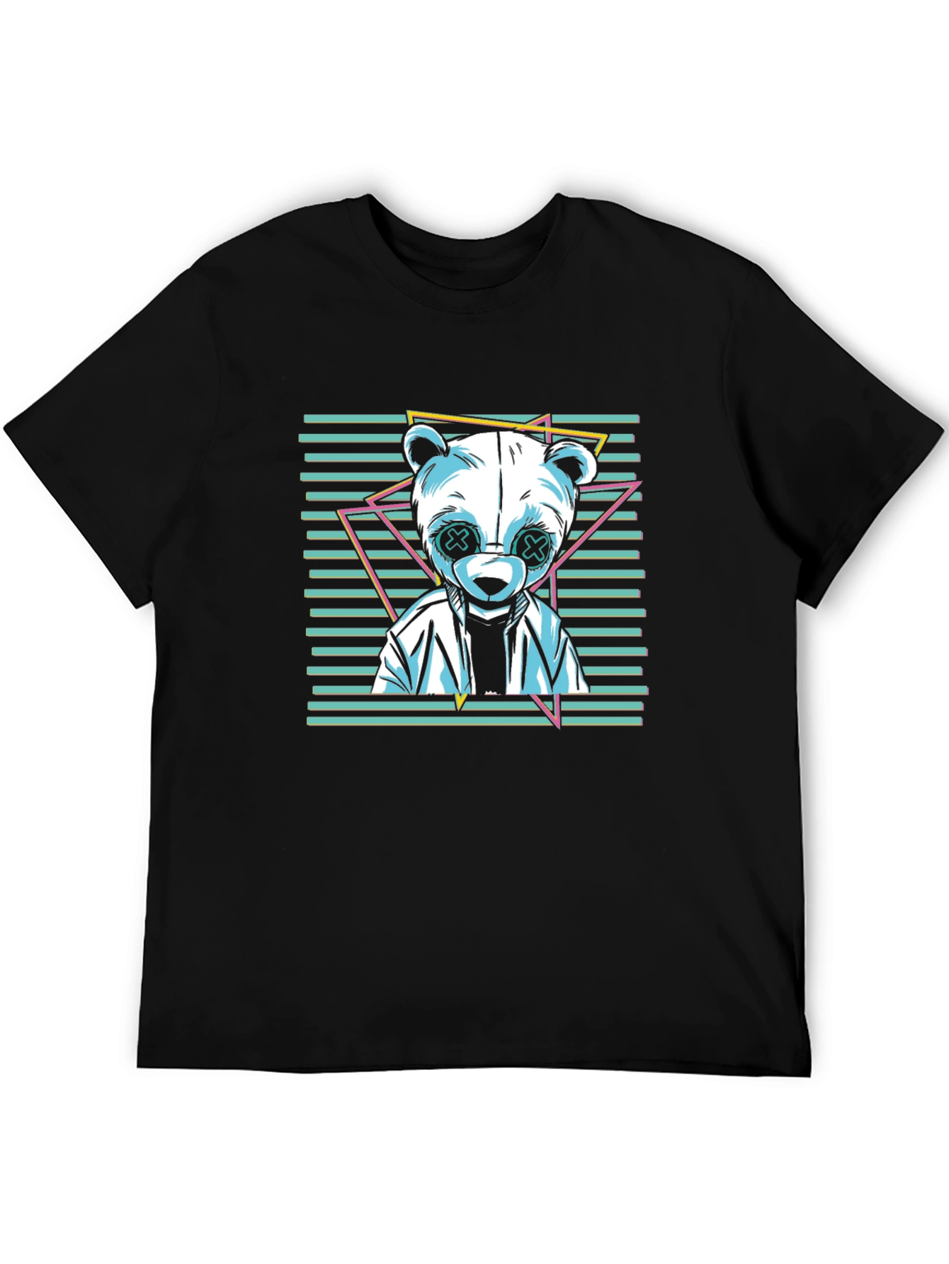 Trendy Panda Graphic Tee - Cool Casual Wear