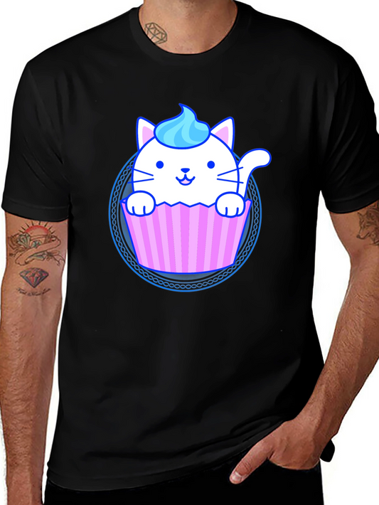 Cupcake Cat T-Shirt - Cute & Comfy