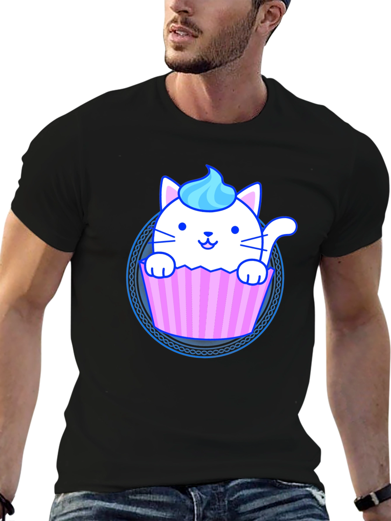 Cupcake Cat T-Shirt - Cute & Comfy