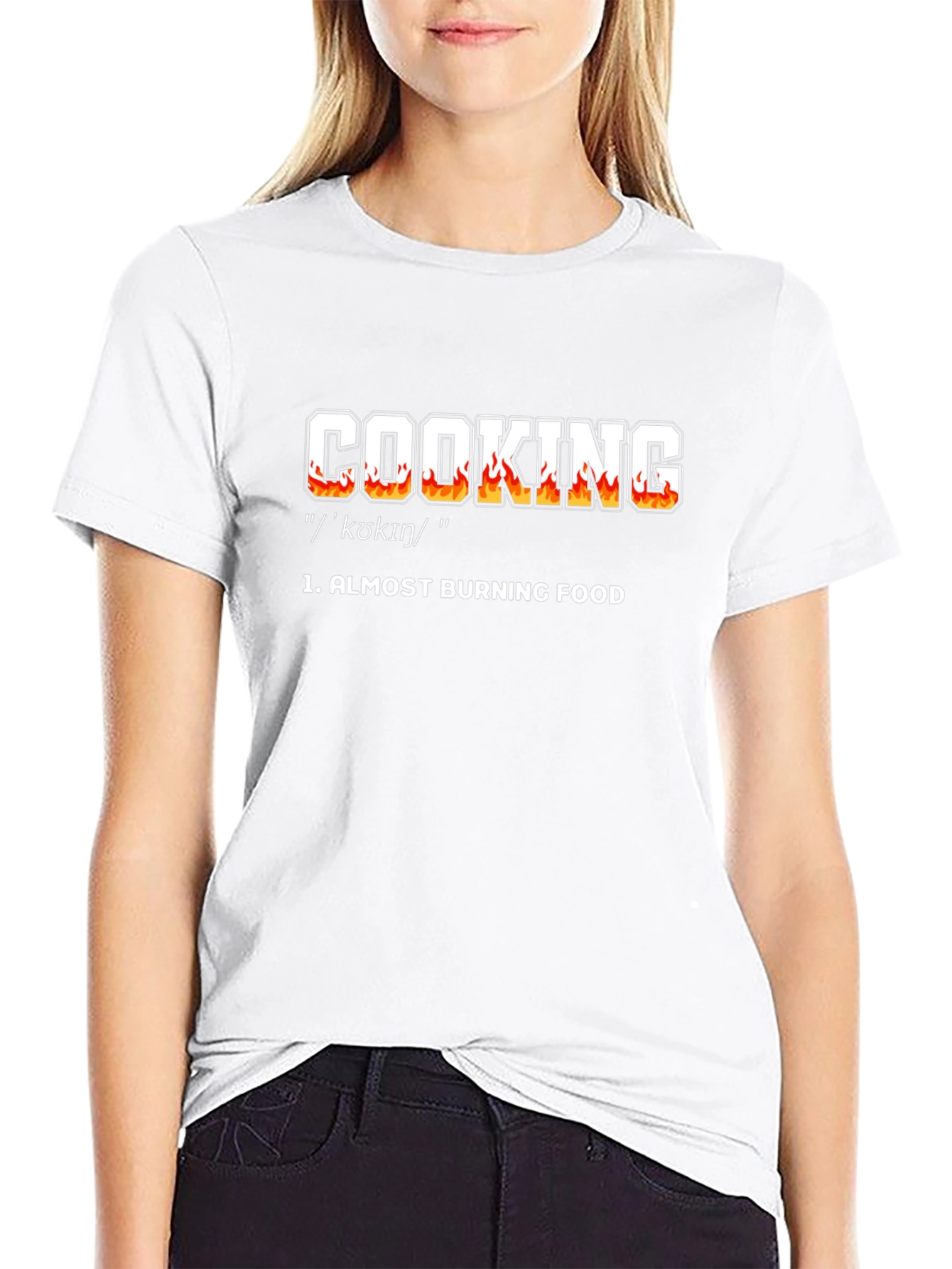 Cooking Almost Burning Food T-Shirt