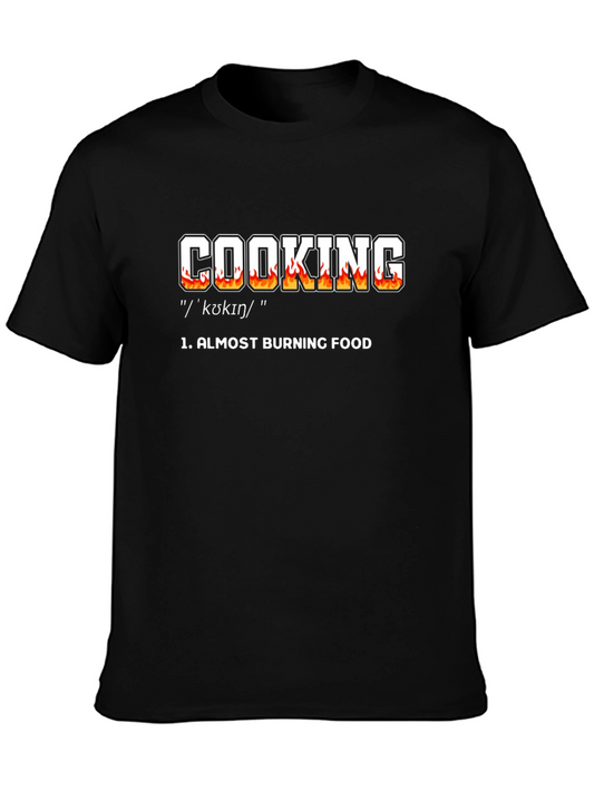 Cooking Almost Burning Food T-Shirt