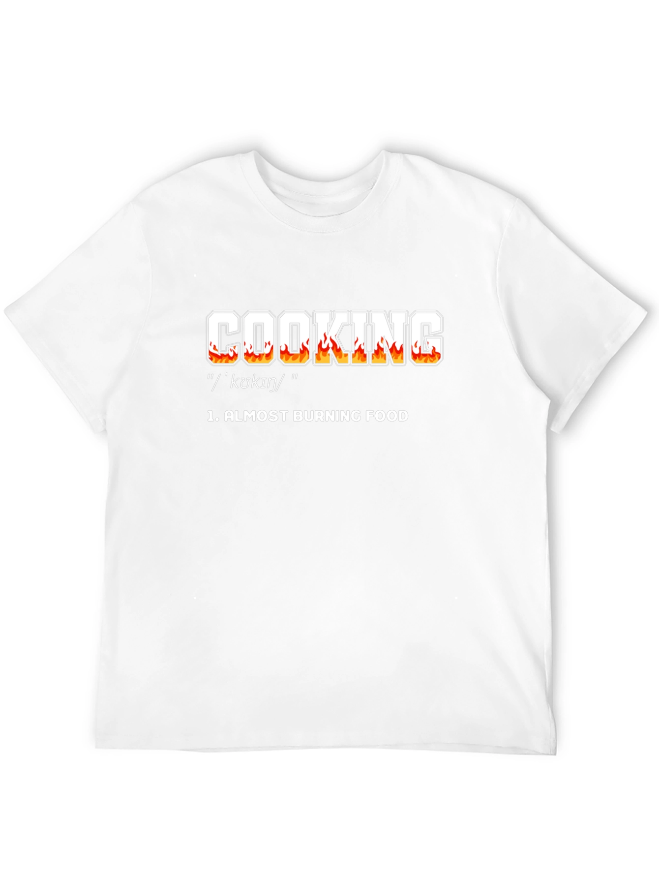 Cooking Almost Burning Food T-Shirt