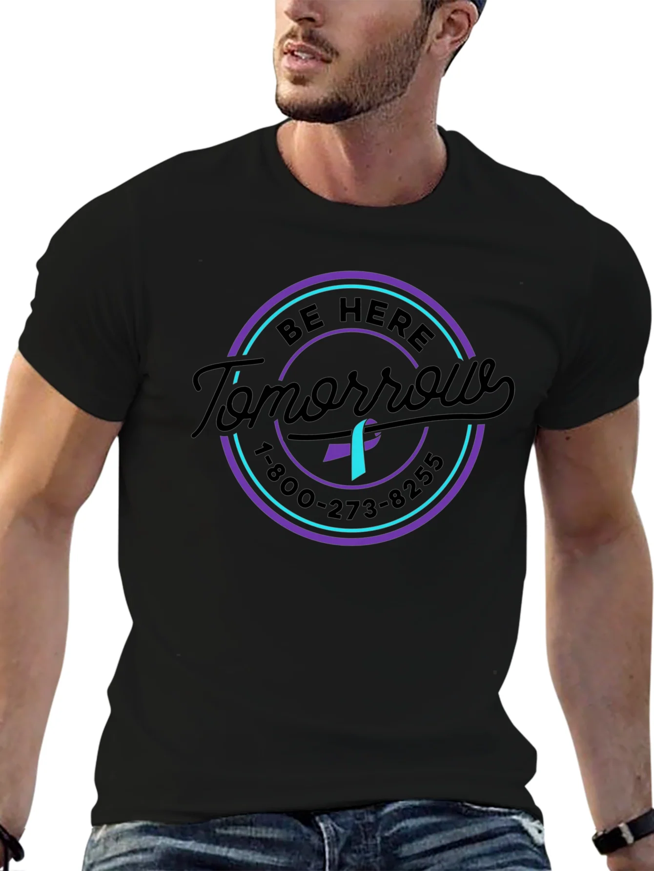Be Here Tomorrow Suicide Prevention Awareness T-Shirt