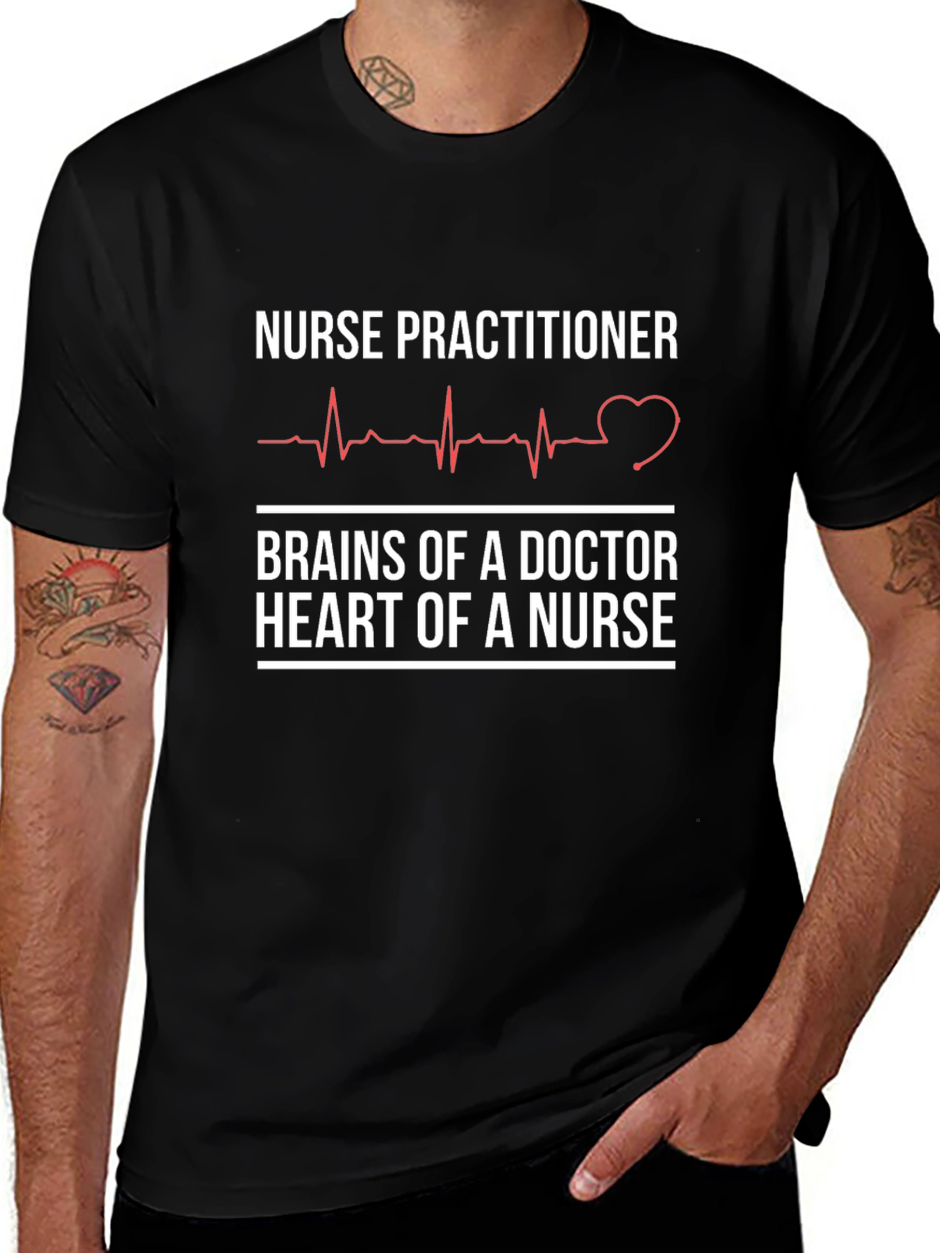Nurse Practitioner Doctor Heart T-Shirt