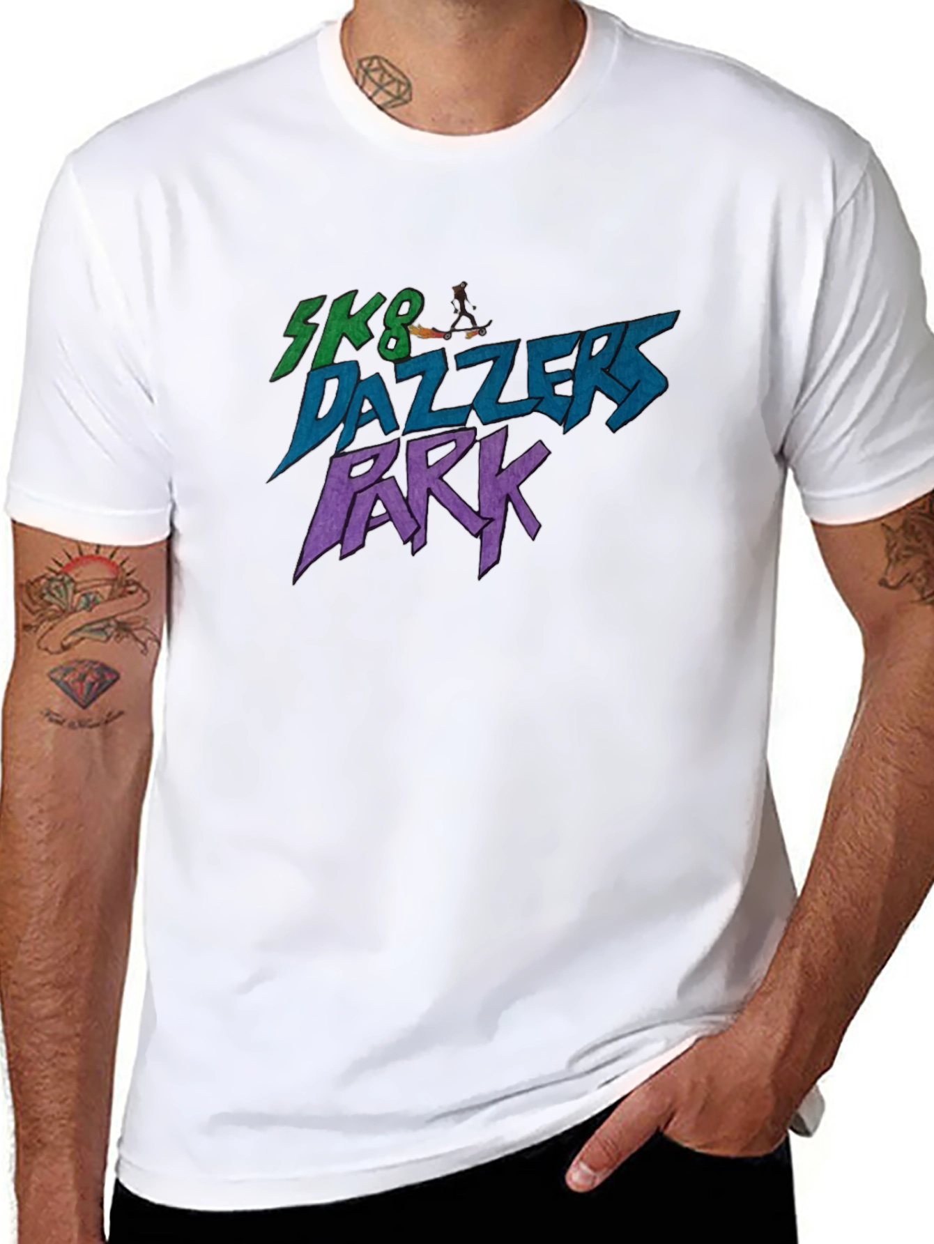 Sk8 Dazzlers Park Graphic T-Shirt