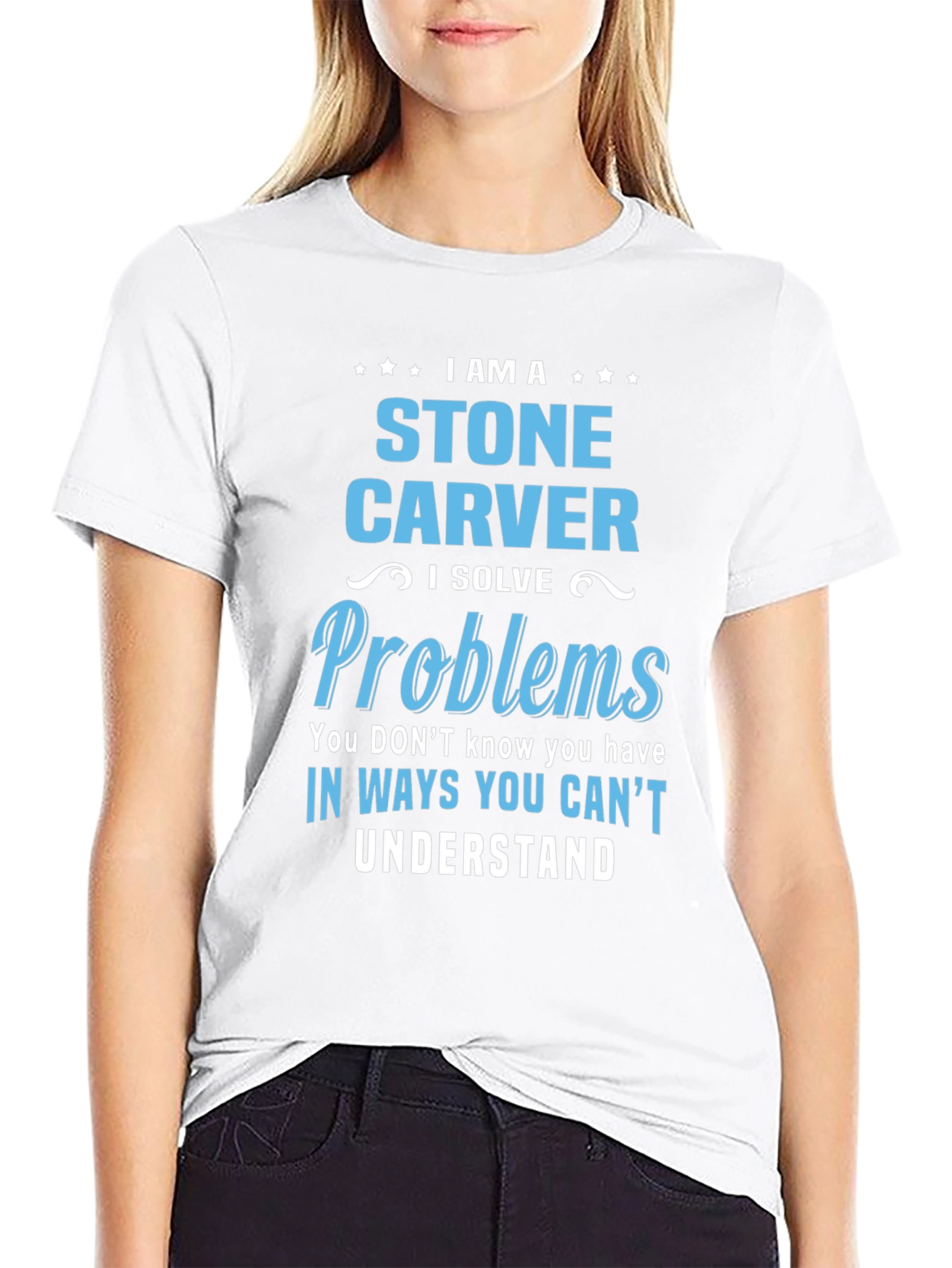 Stone Carver T-Shirt - Problem Solver Tee