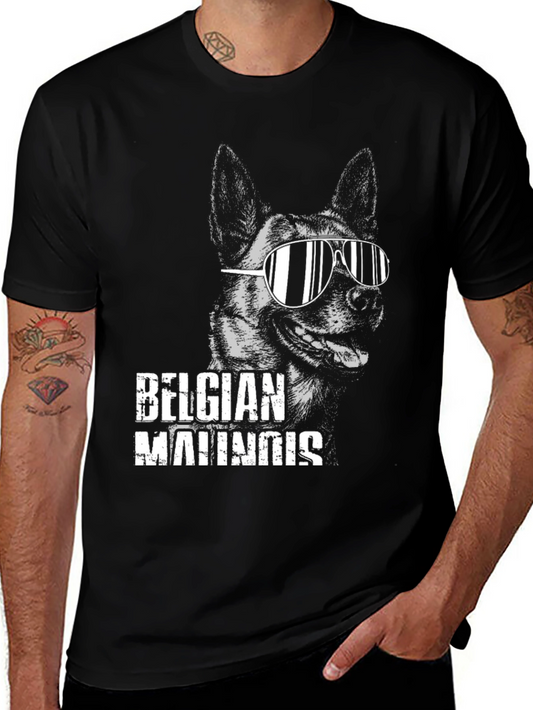 Cool Belgian Malinois Dog T-Shirt