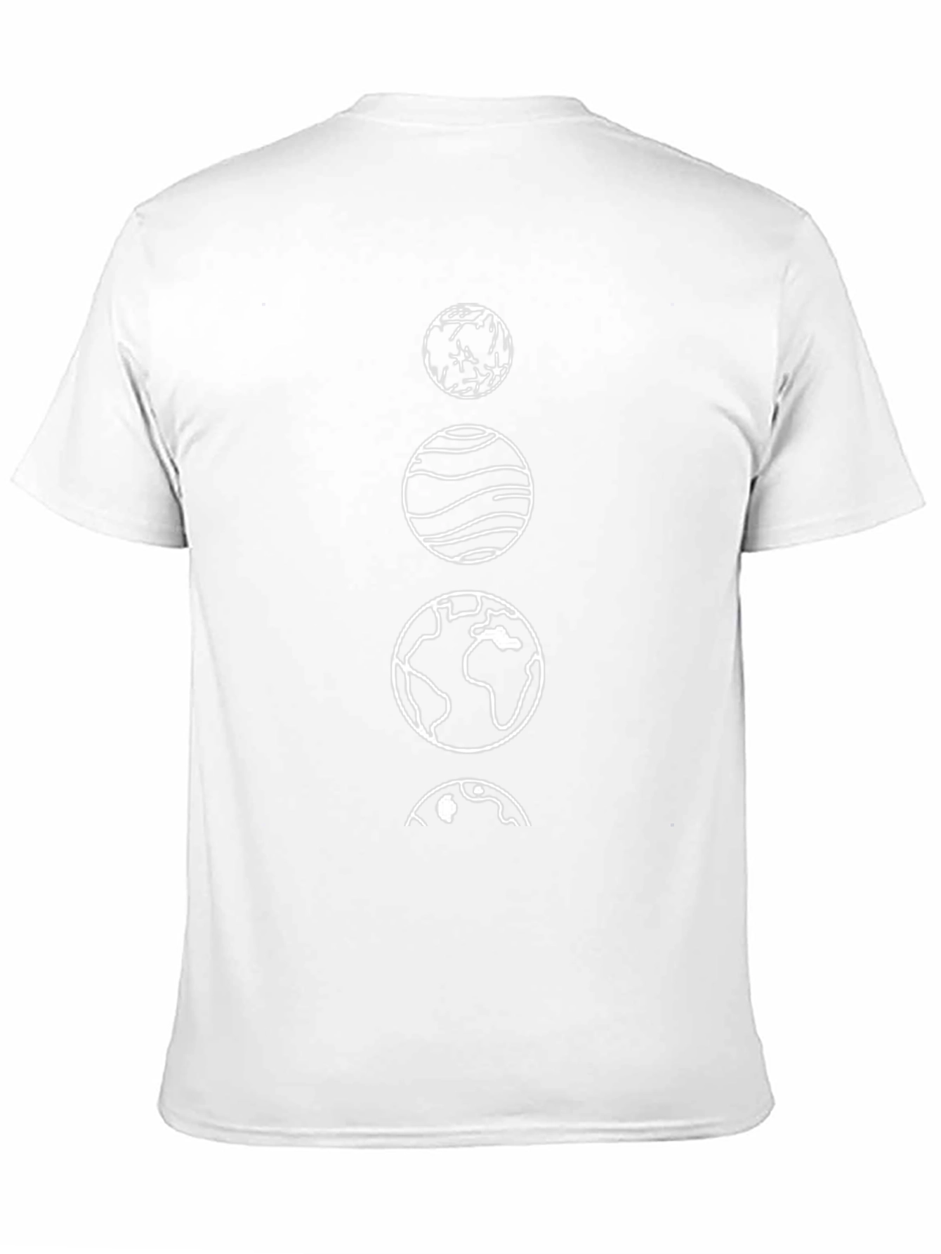 Planet Graphic Tee - Stylish Space Design